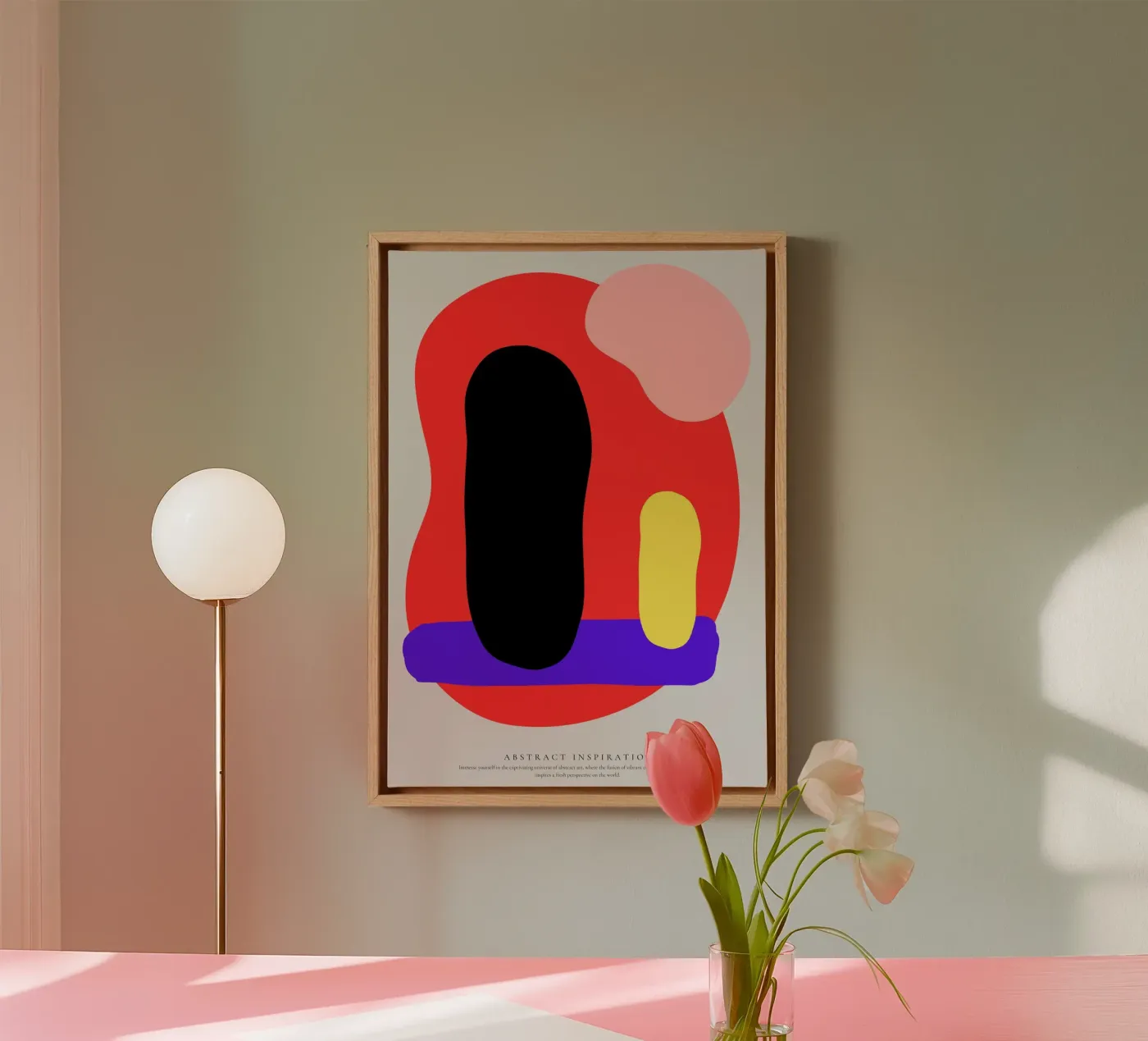 Dancing colors canvas by RS LAB STUDIO