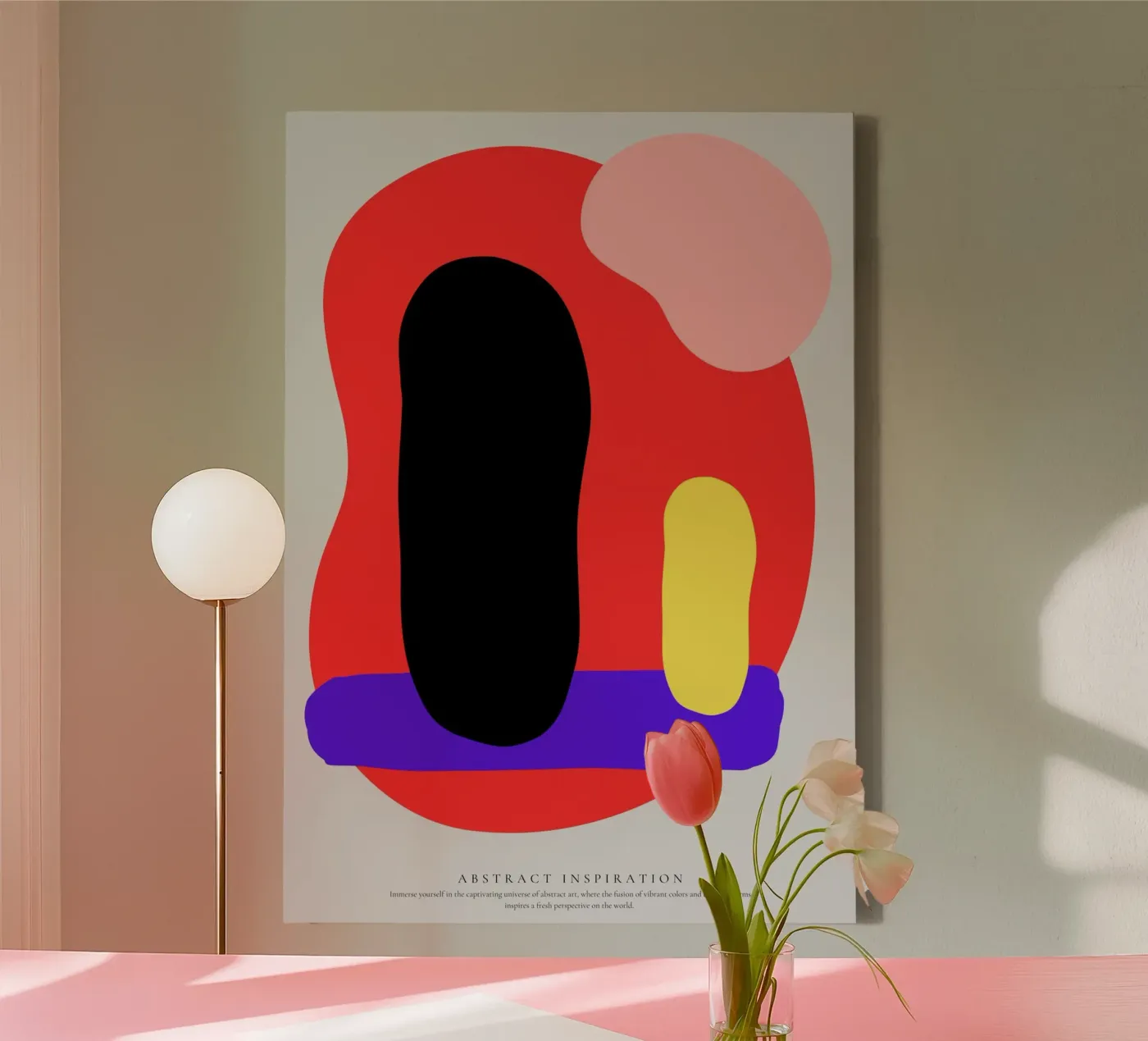 Dancing colors canvas by RS LAB STUDIO