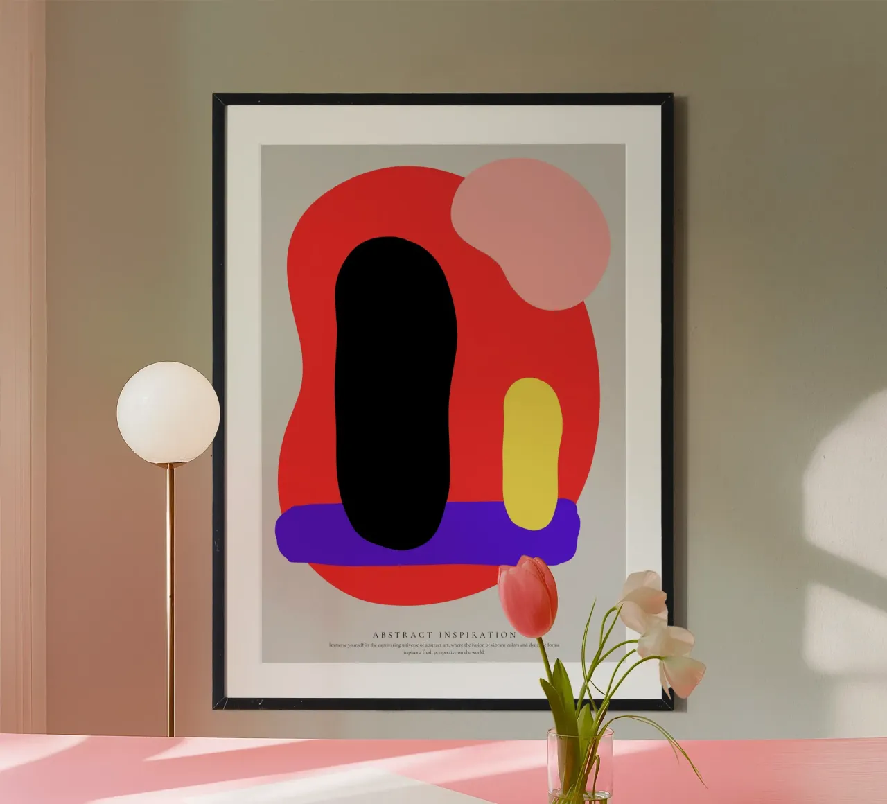 Dancing colors poster da RS LAB STUDIO