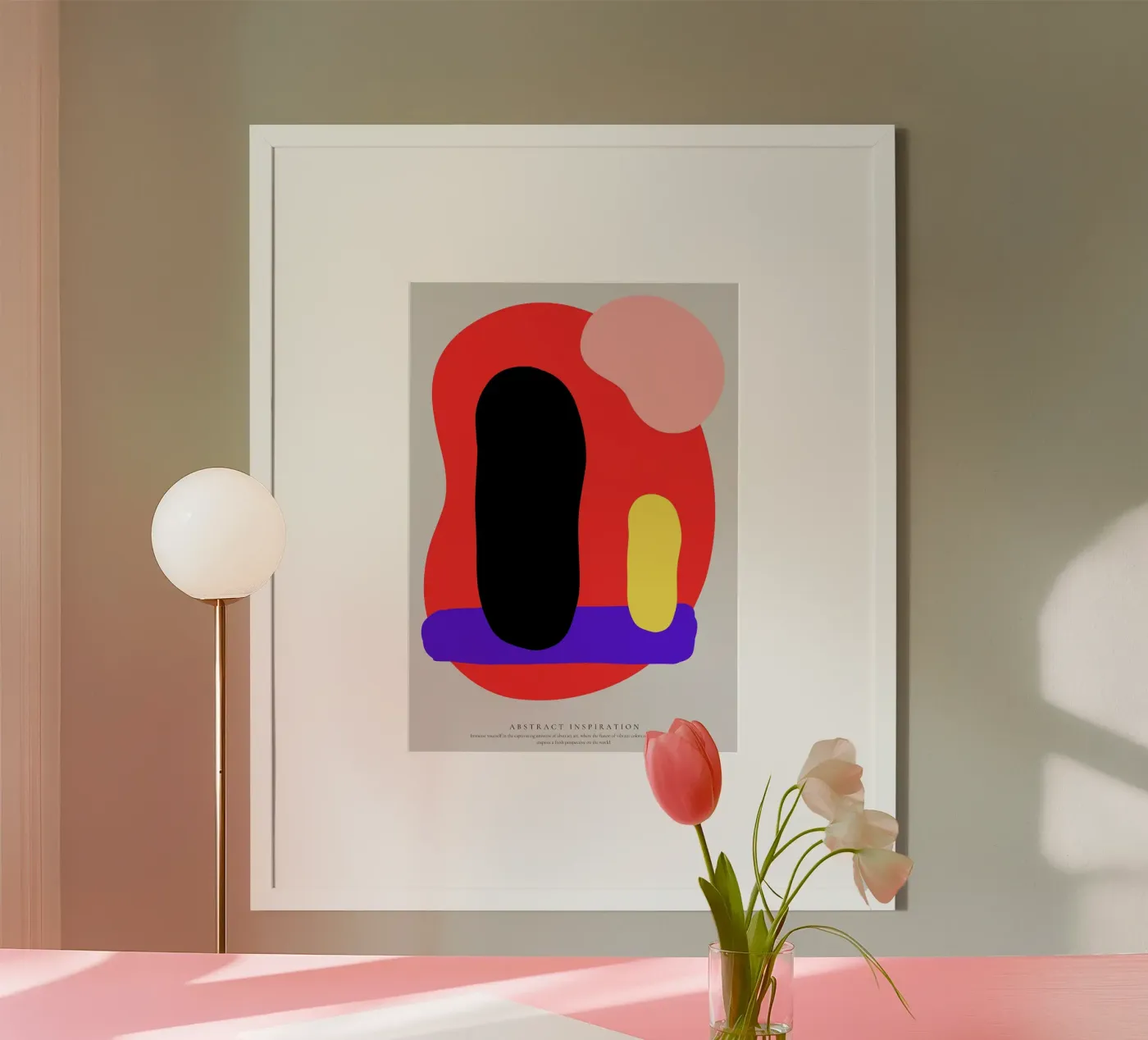 Dancing colors poster by RS LAB STUDIO