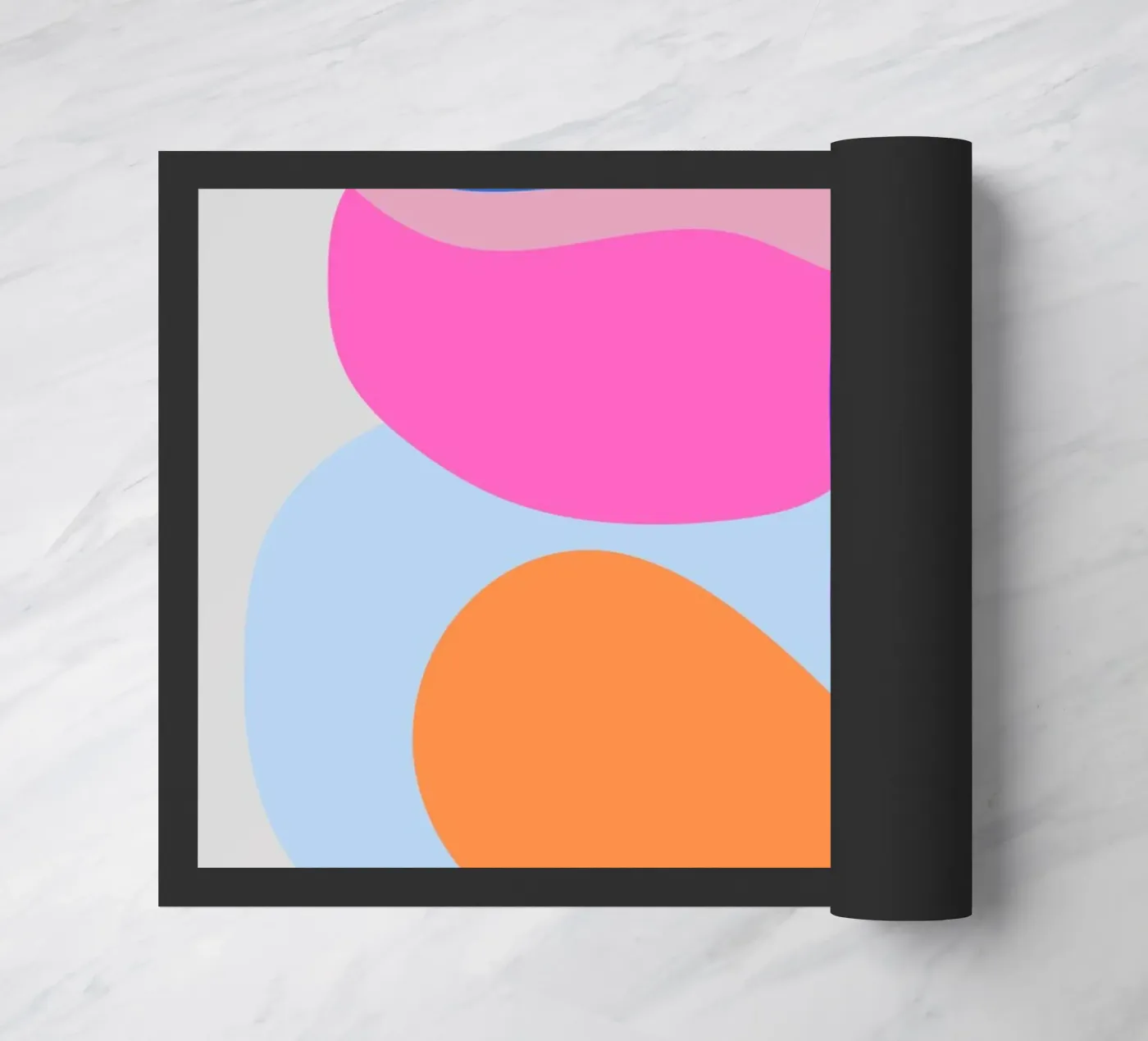 Kosmische Rythmen Fußmatte von RS LAB STUDIO