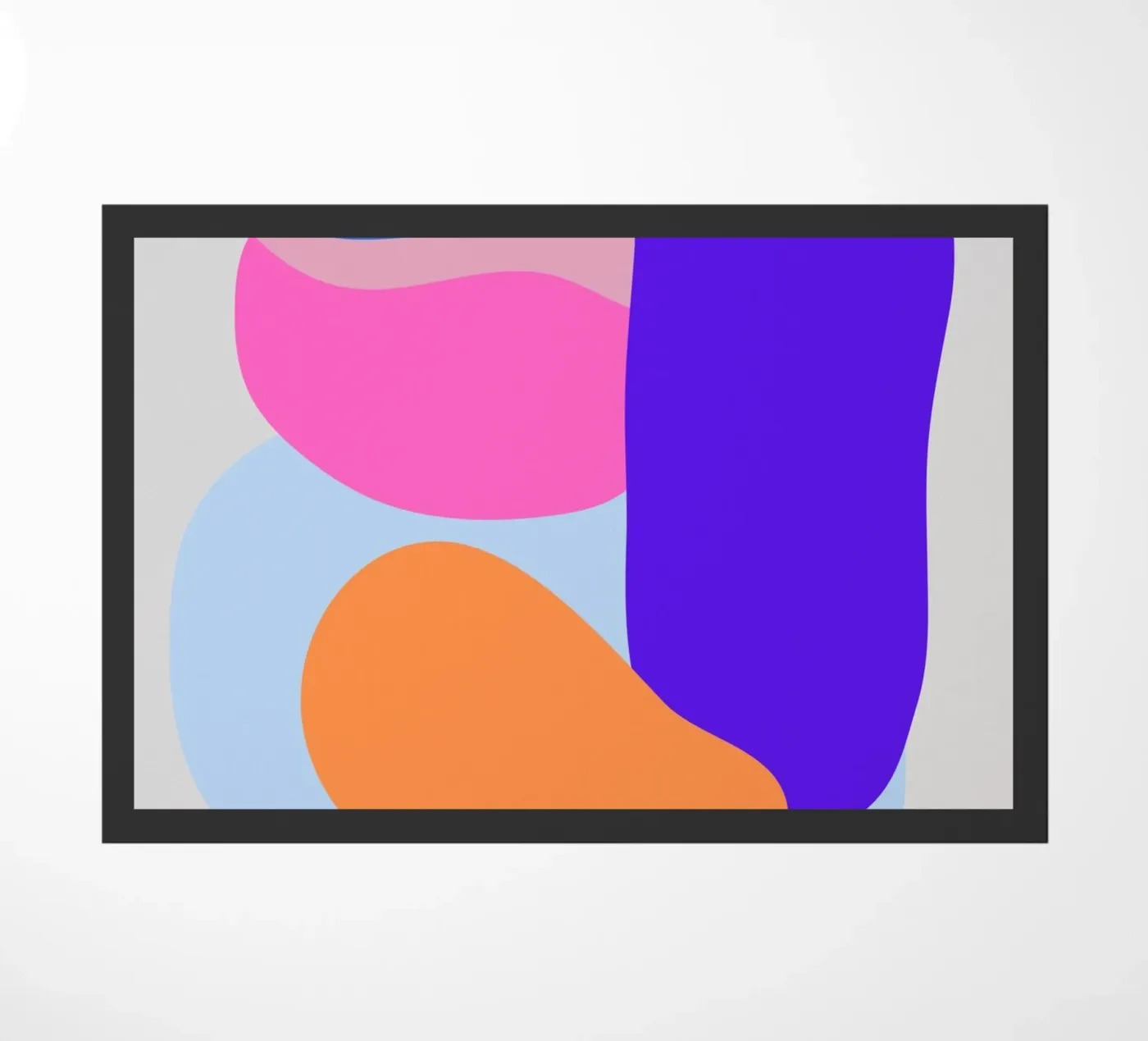 Kosmische Rythmen Fußmatte von RS LAB STUDIO