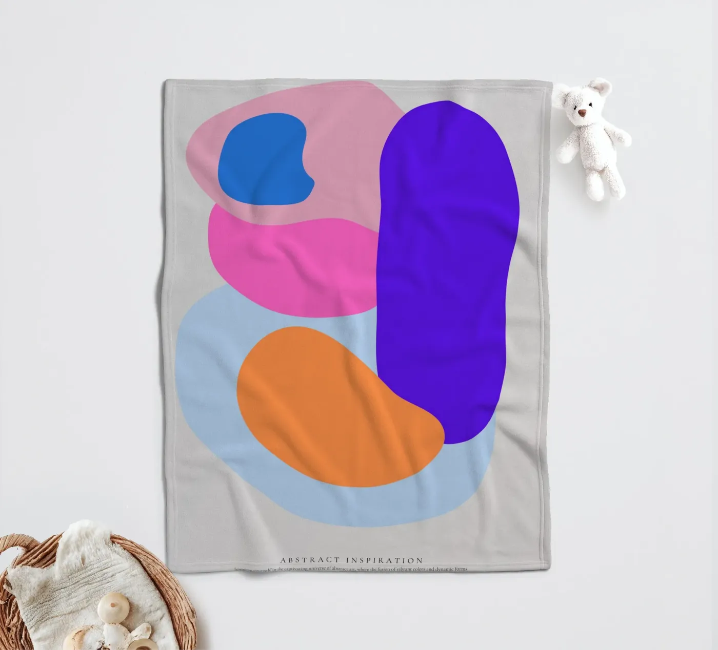 Cosmic Rythms Fleecedecke von RS LAB STUDIO