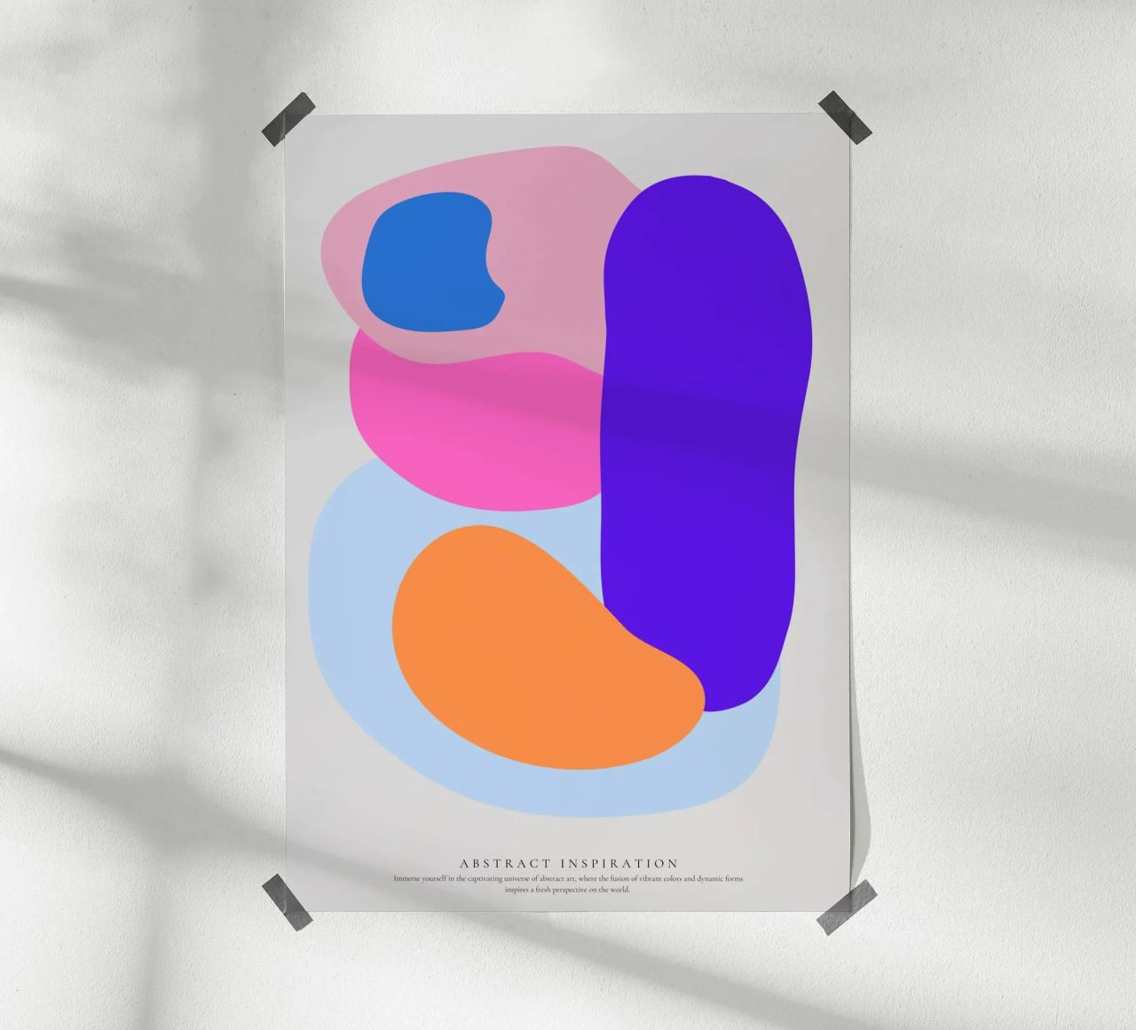 Kosmische Rythmen Poster von RS LAB STUDIO
