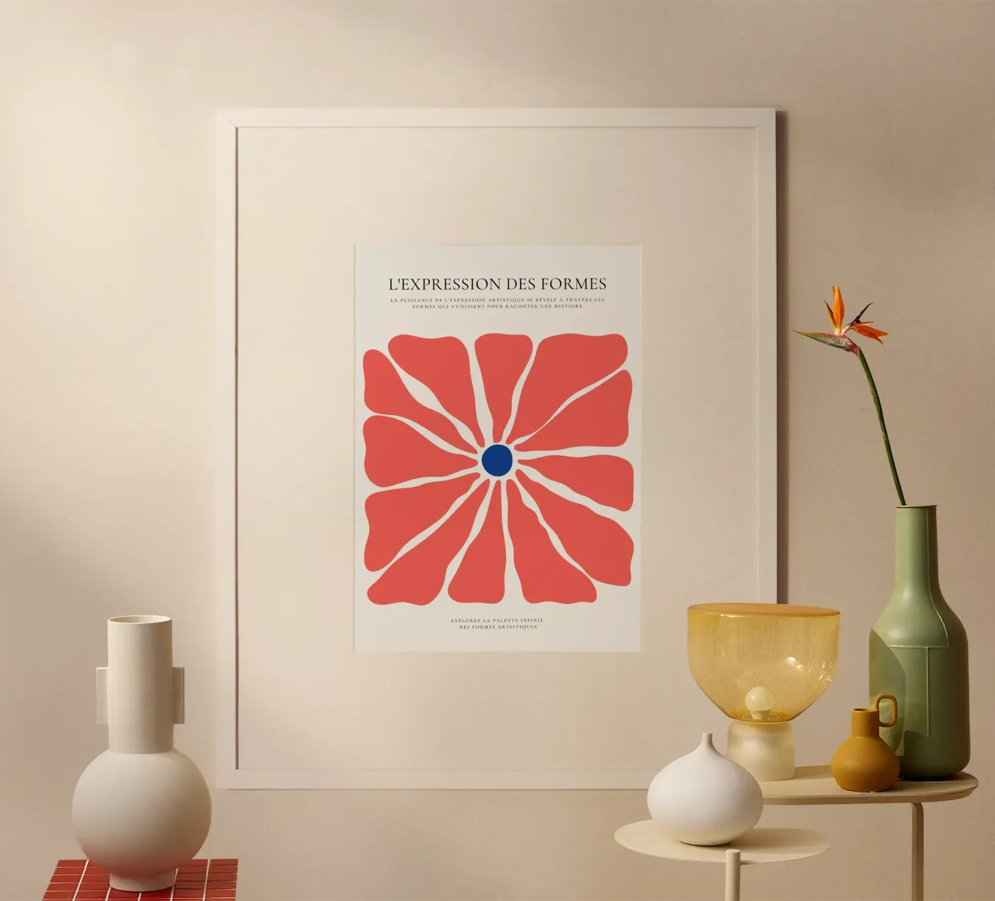 Dancing Flower poster by RS LAB STUDIO