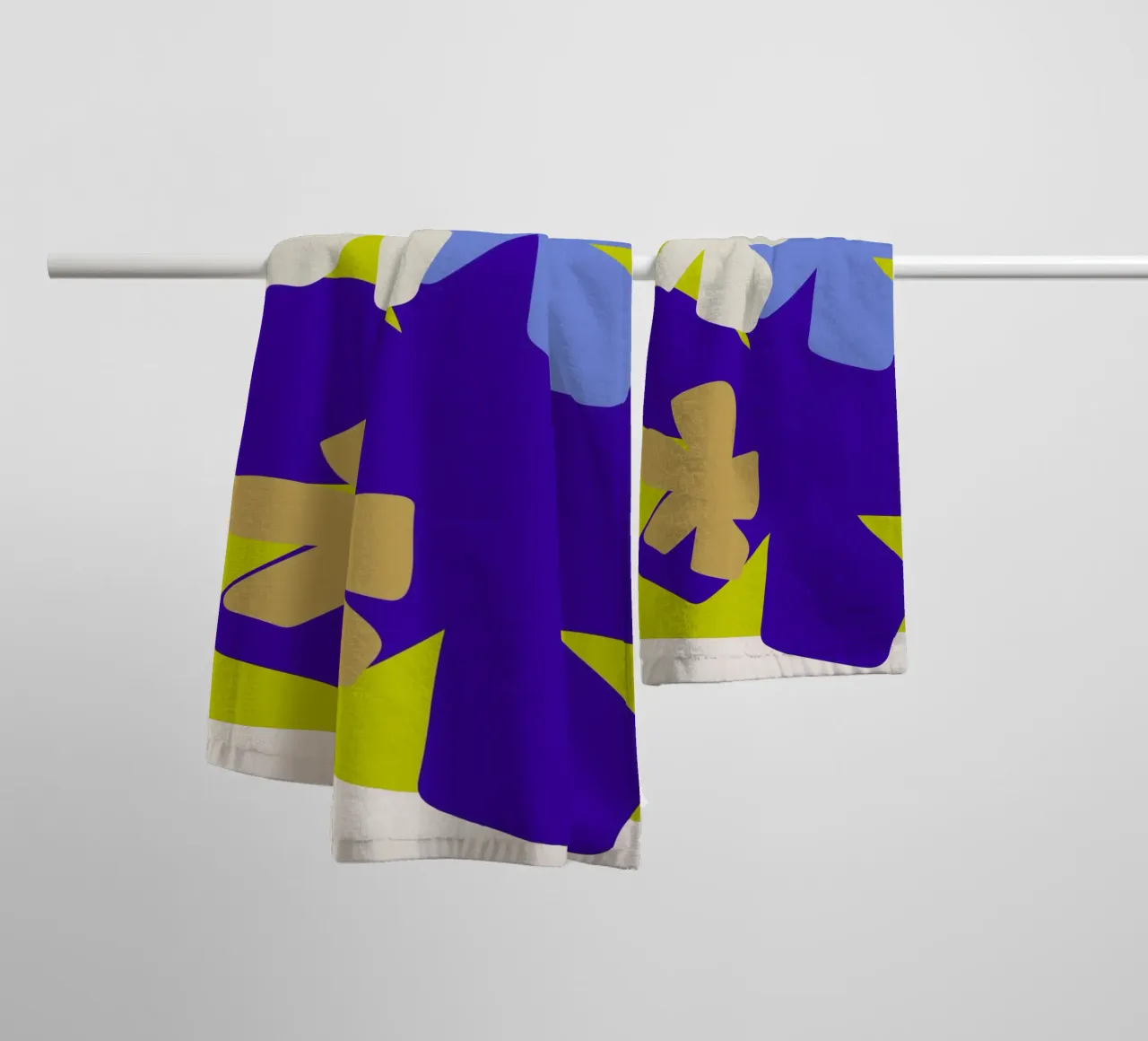 Fiori in Fusione asciugamano da bagno da RS LAB STUDIO