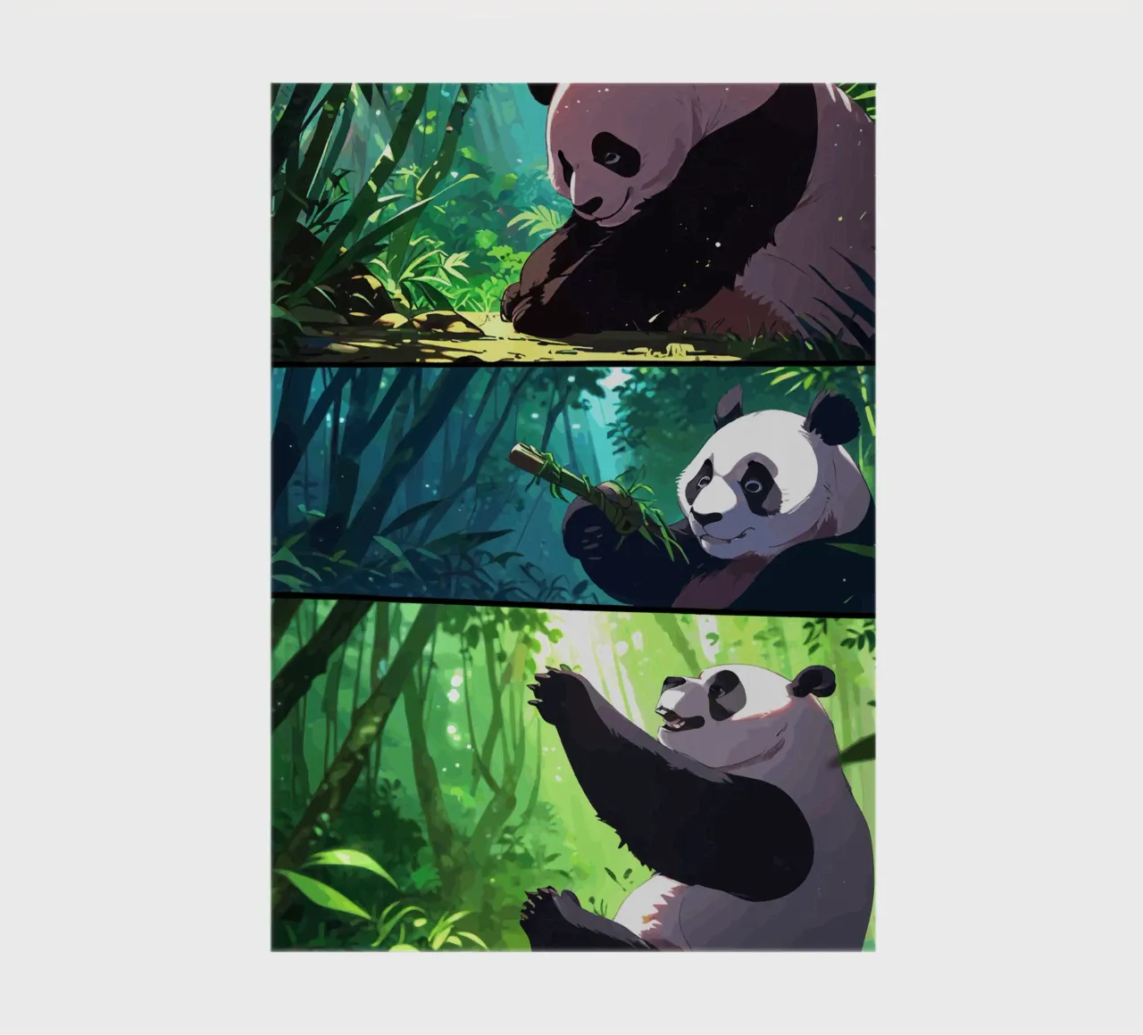 Le paradis des pandas carnet de notes de artdesign1985