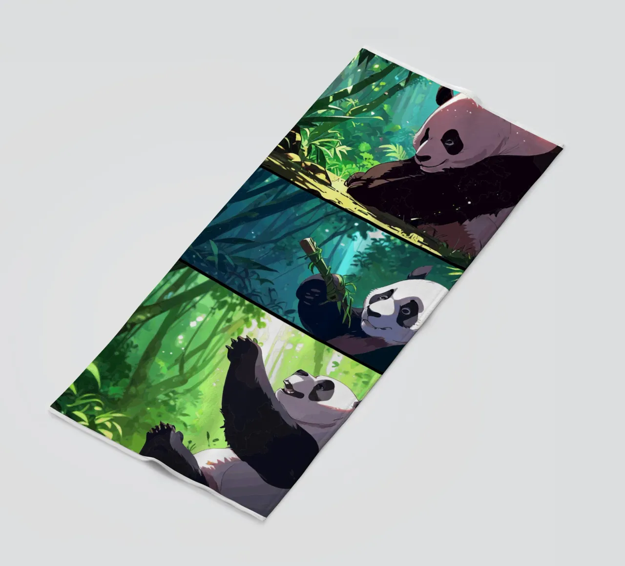 Il paradiso dei panda telo mare da artdesign1985