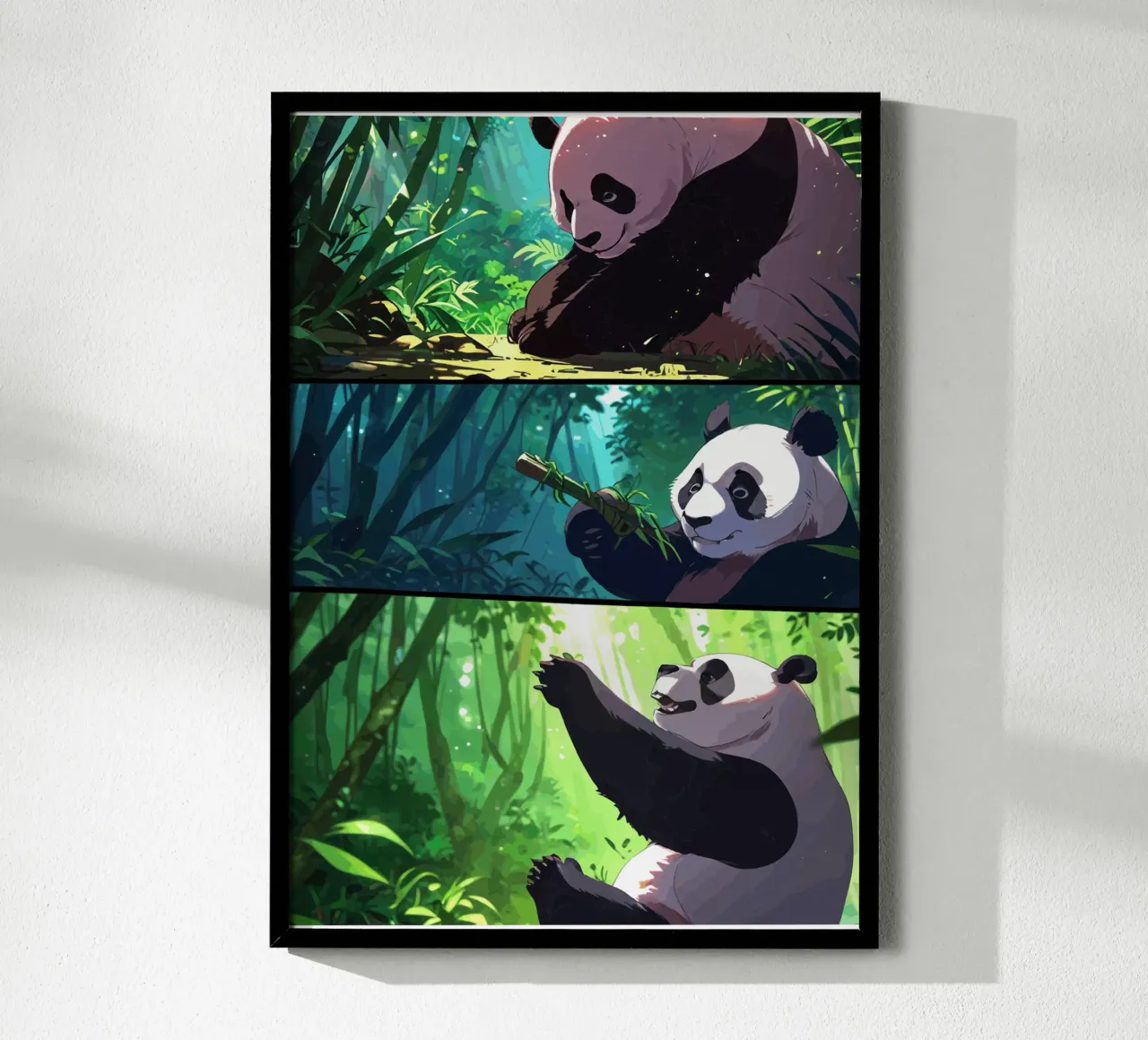 Il paradiso dei panda carta hahnemühle da artdesign1985