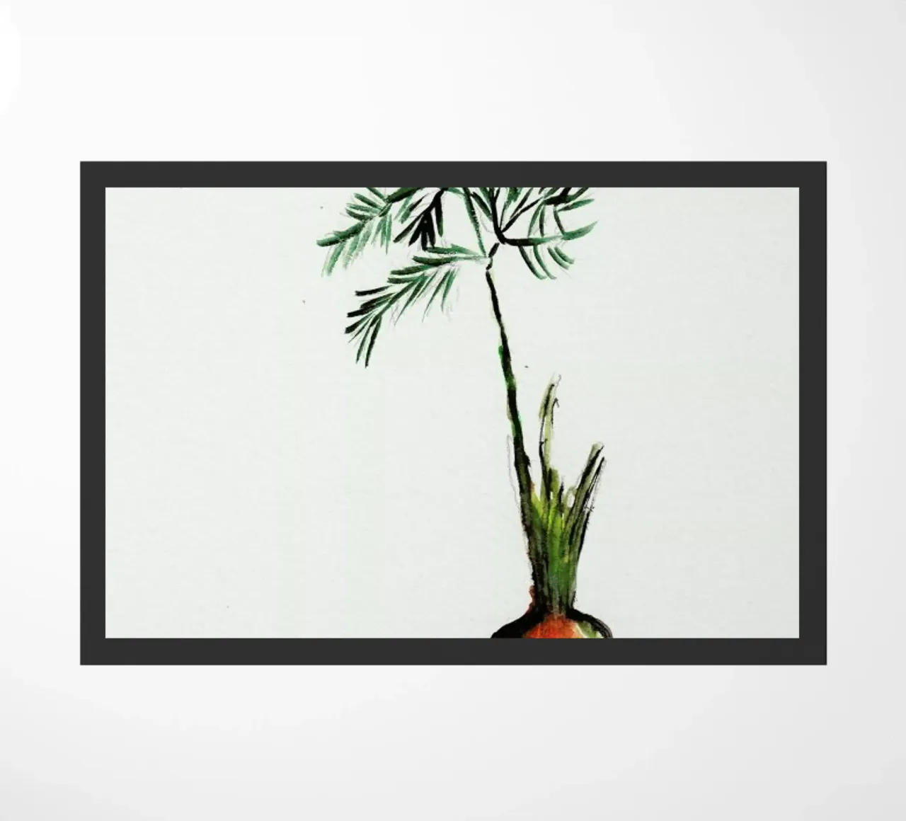 Carott deurmat van Nathys_illustration