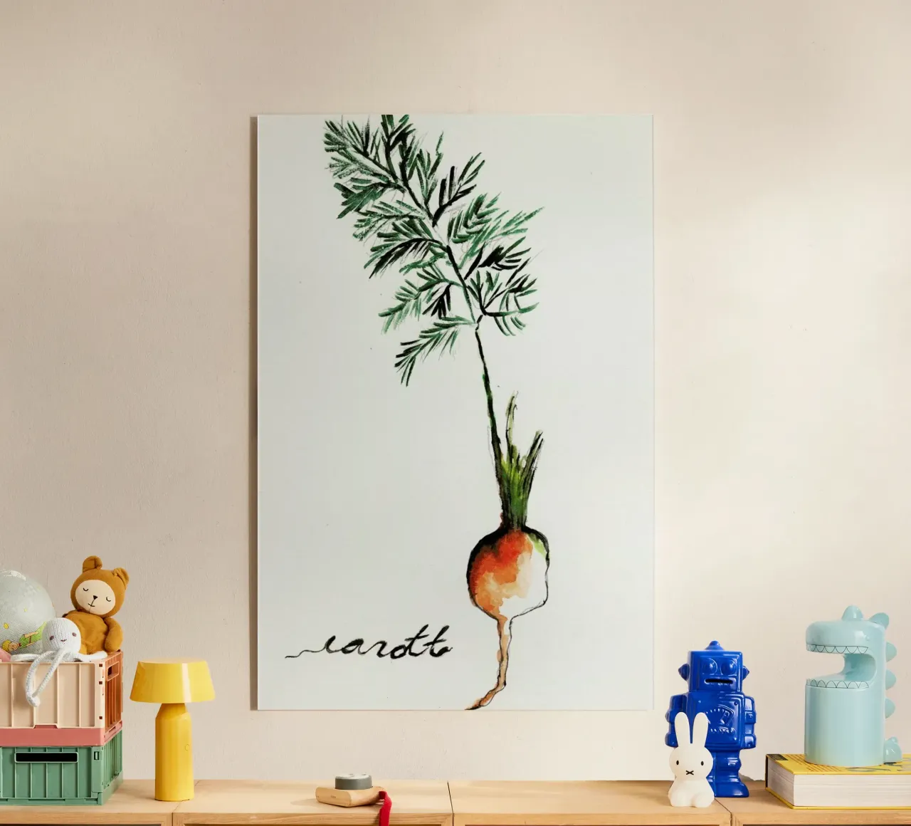 Carott plexiglass da Nathys_illustration