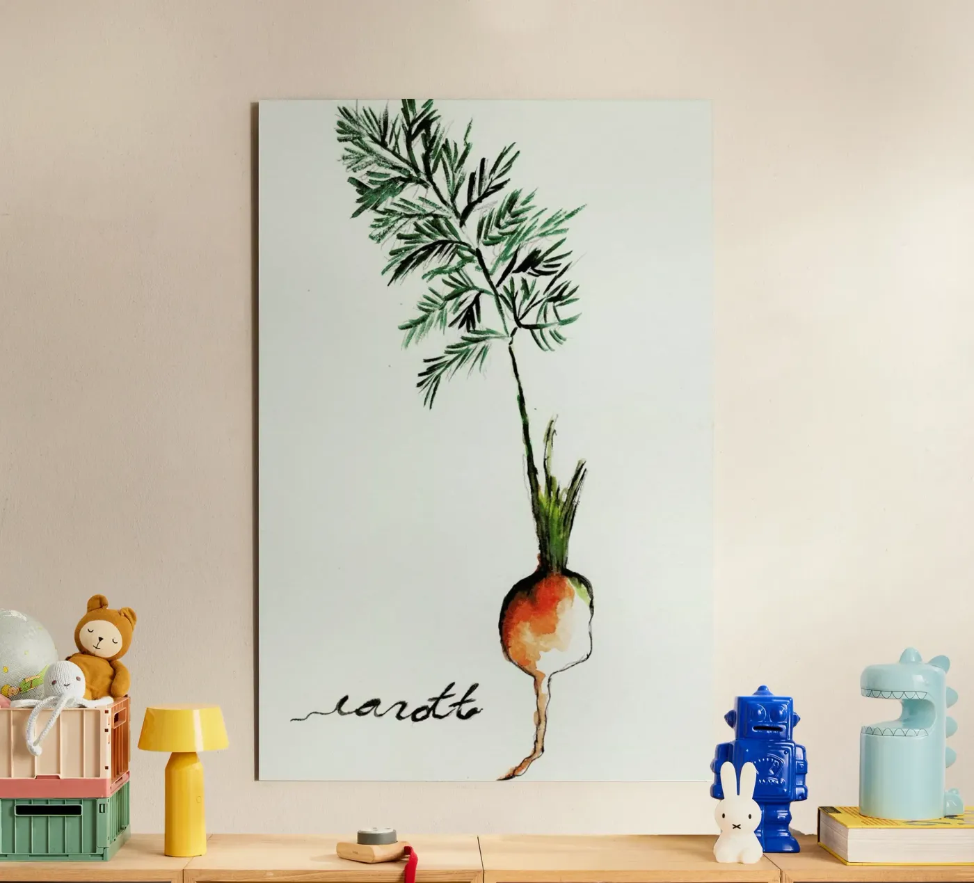 Carott alluminio dibond da Nathys_illustration