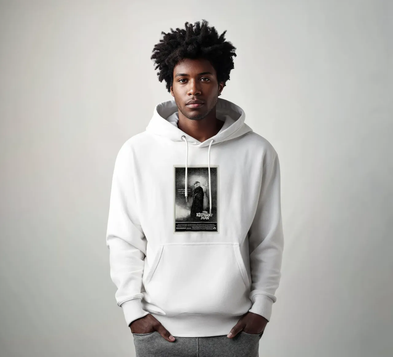 The Elephant Man felpa con cappuccio da Attaboy Dsgn