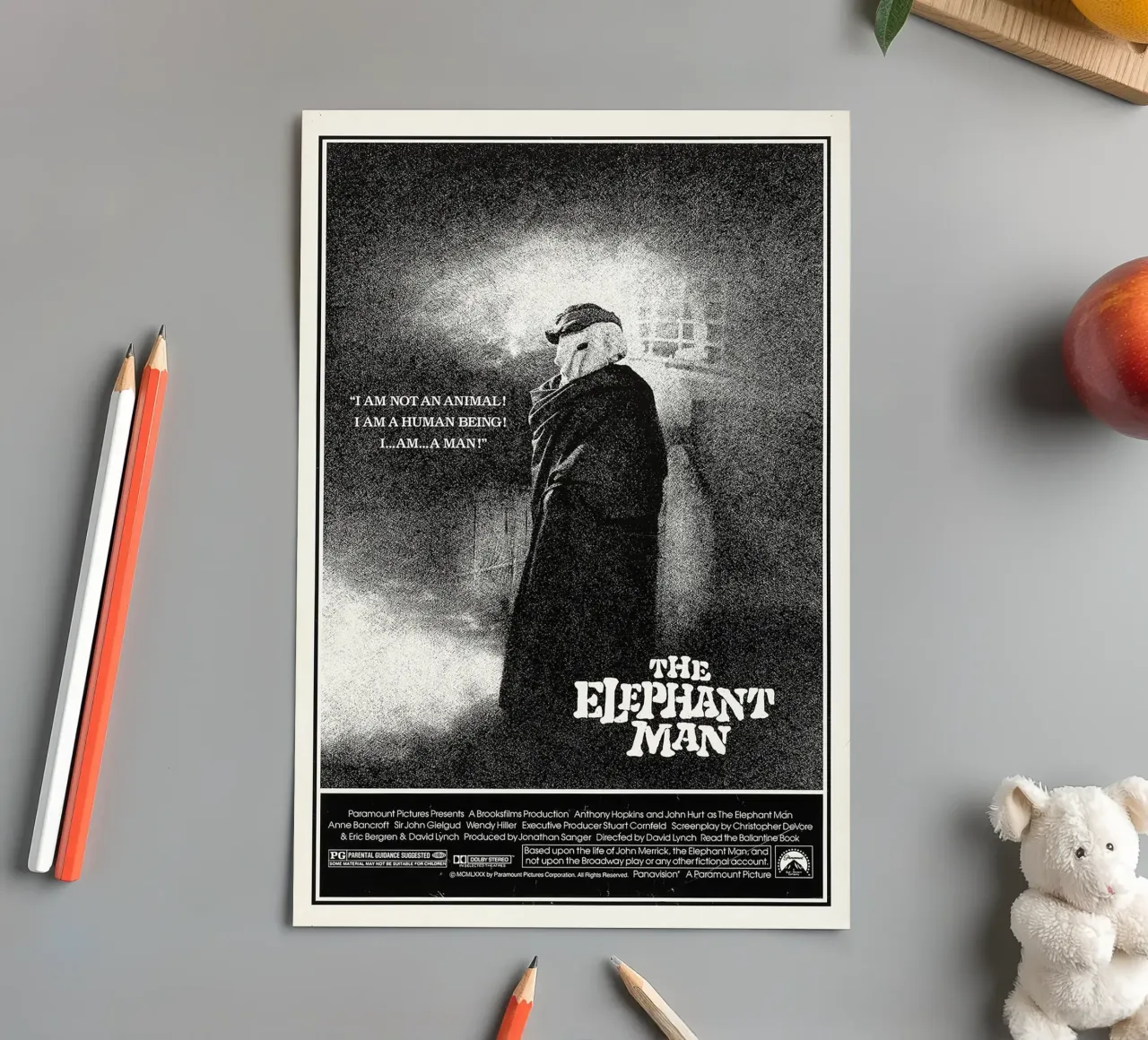The Elephant Man sticker sheet by Attaboy Dsgn