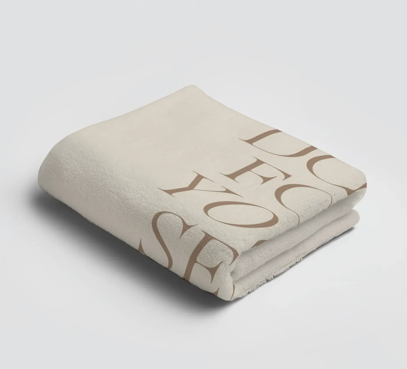 Yourself towel by lucky club