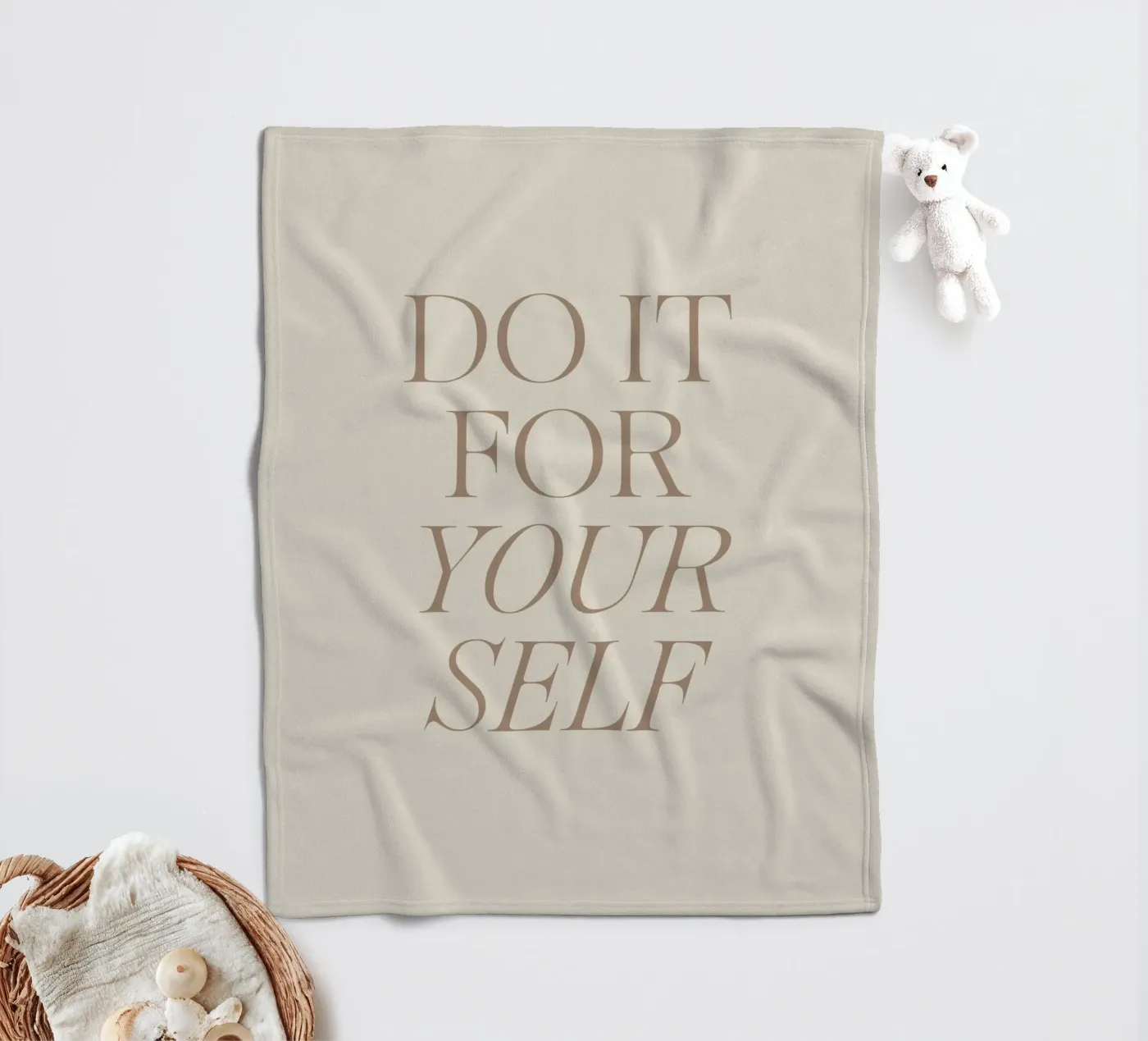 Yourself coperta in pile da lucky club