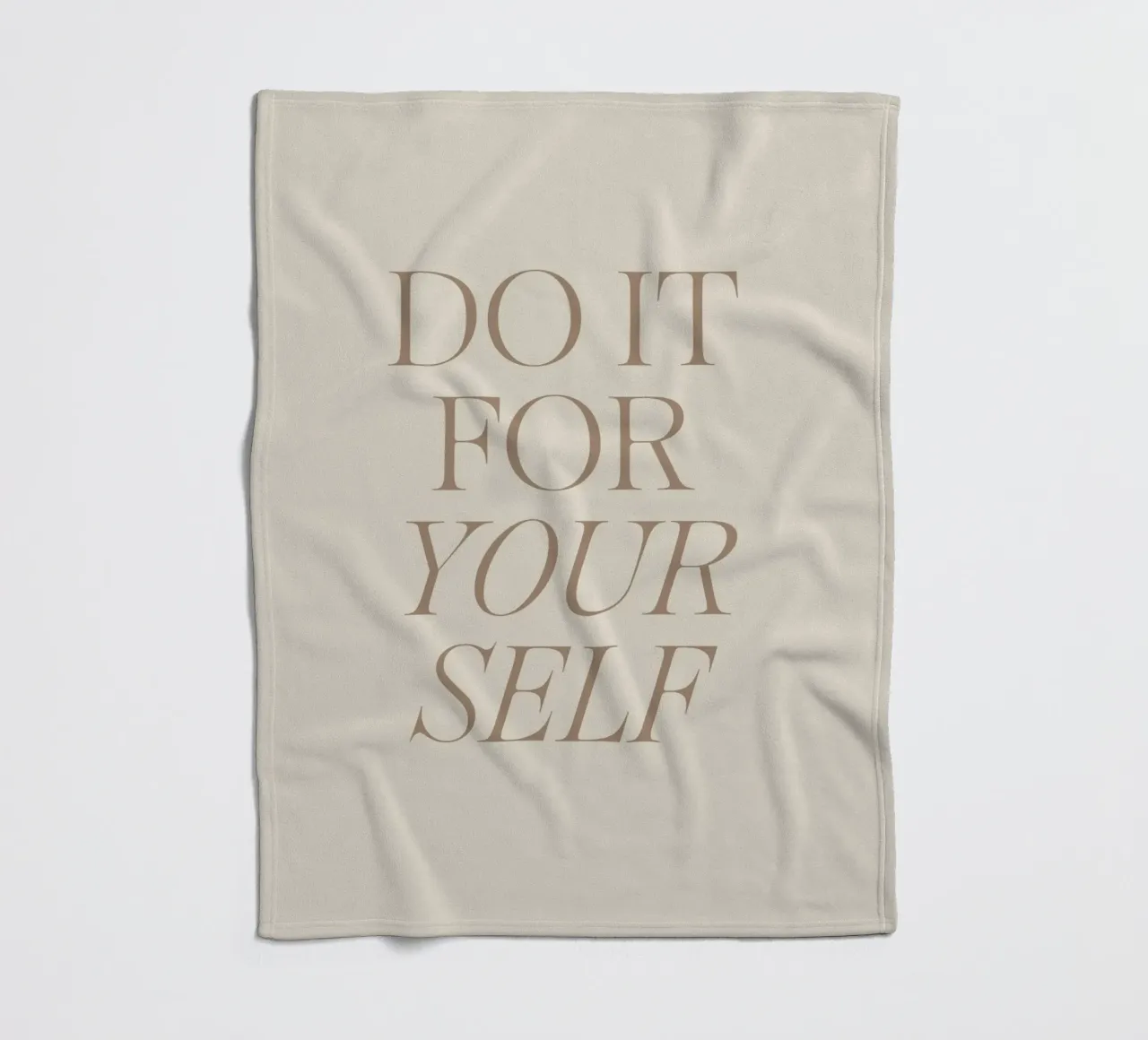 Yourself Fleecedecke von lucky club