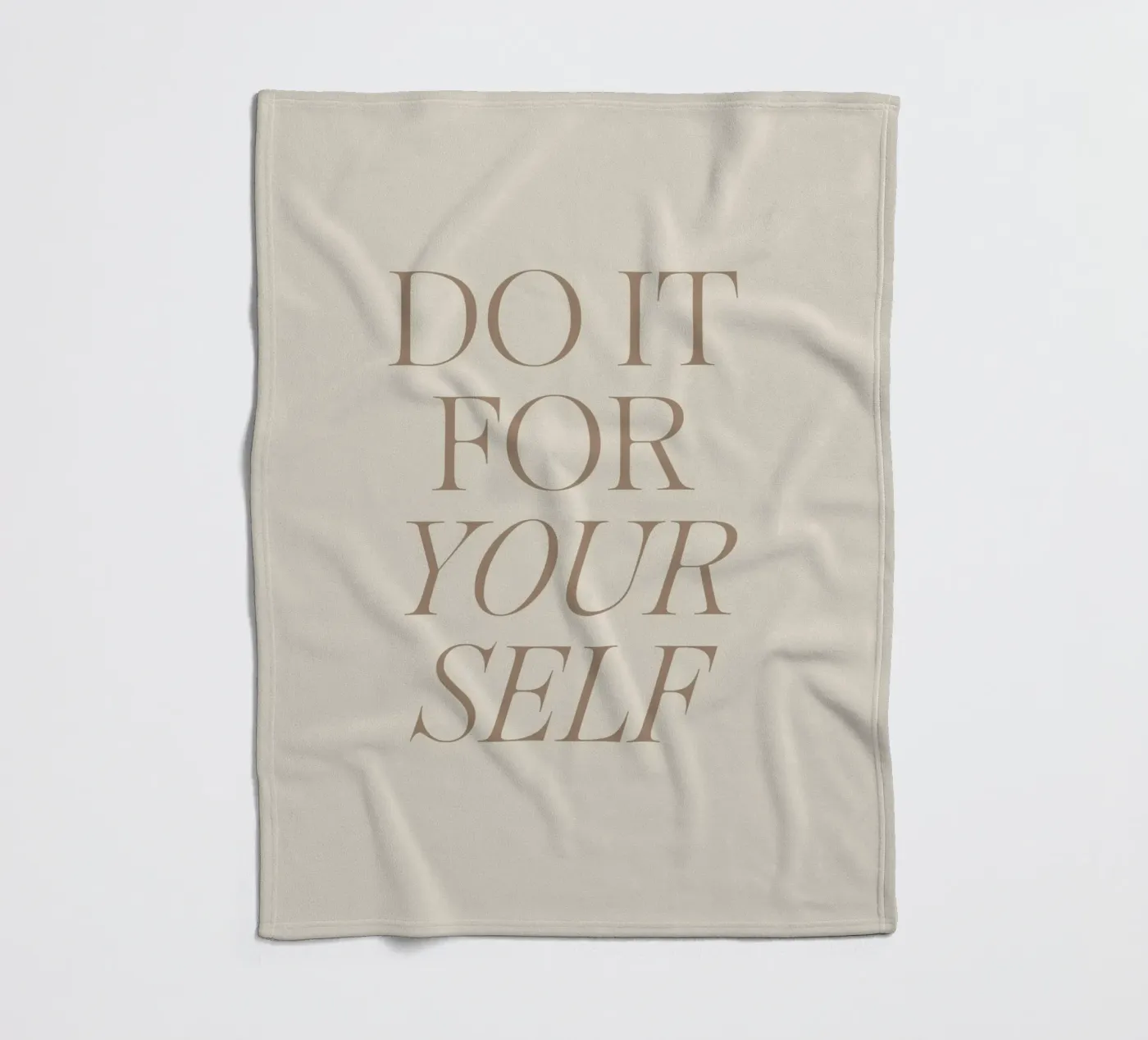 Yourself Fleecedecke von lucky club