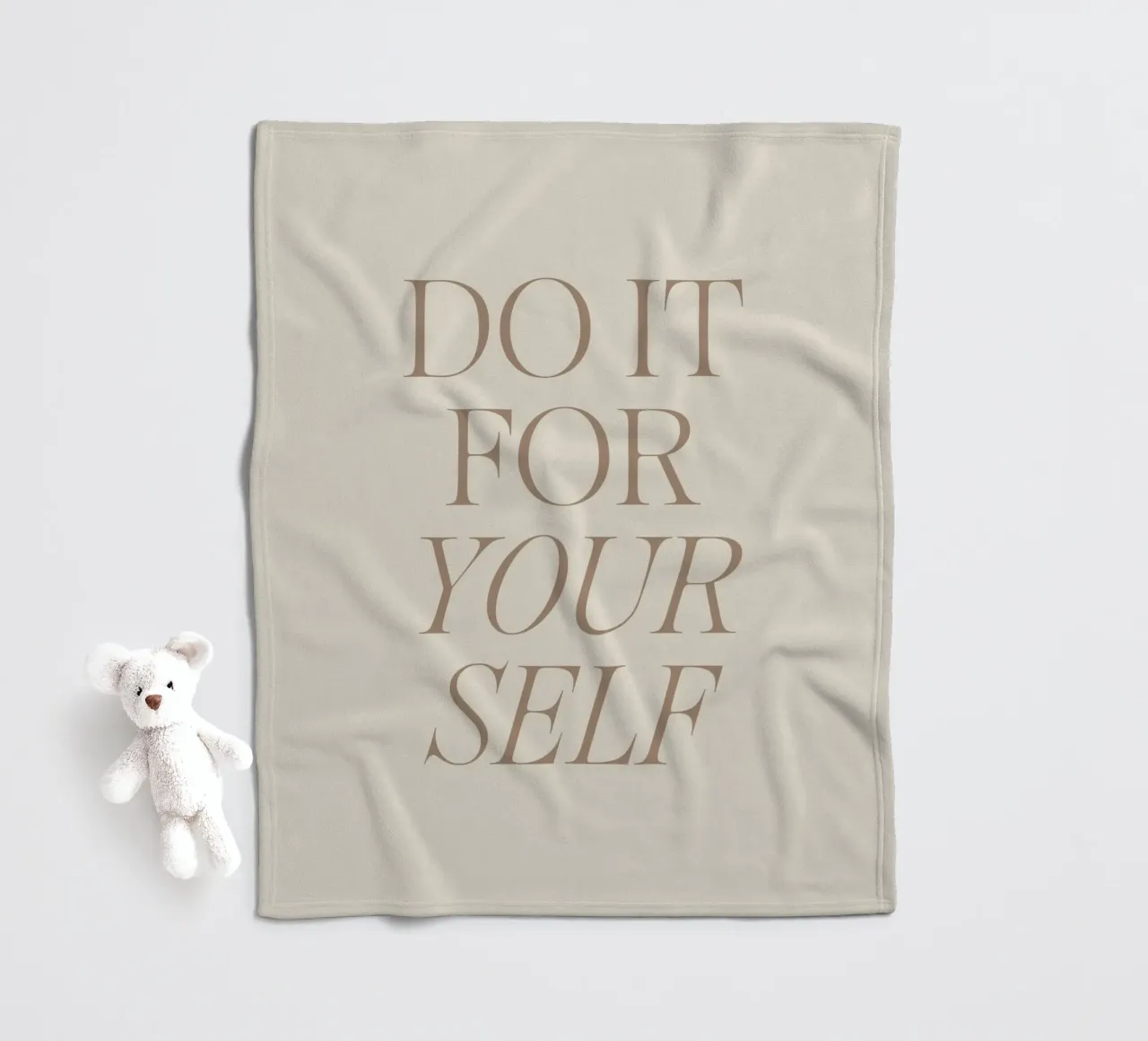 Yourself Fleecedecke von lucky club