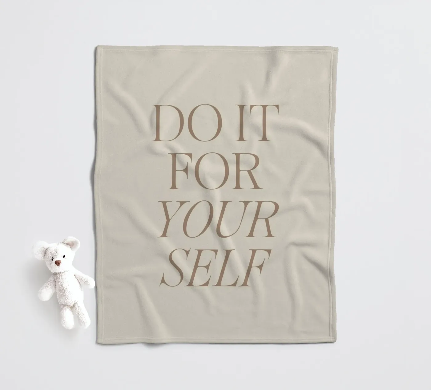 Yourself coperta in pile da lucky club