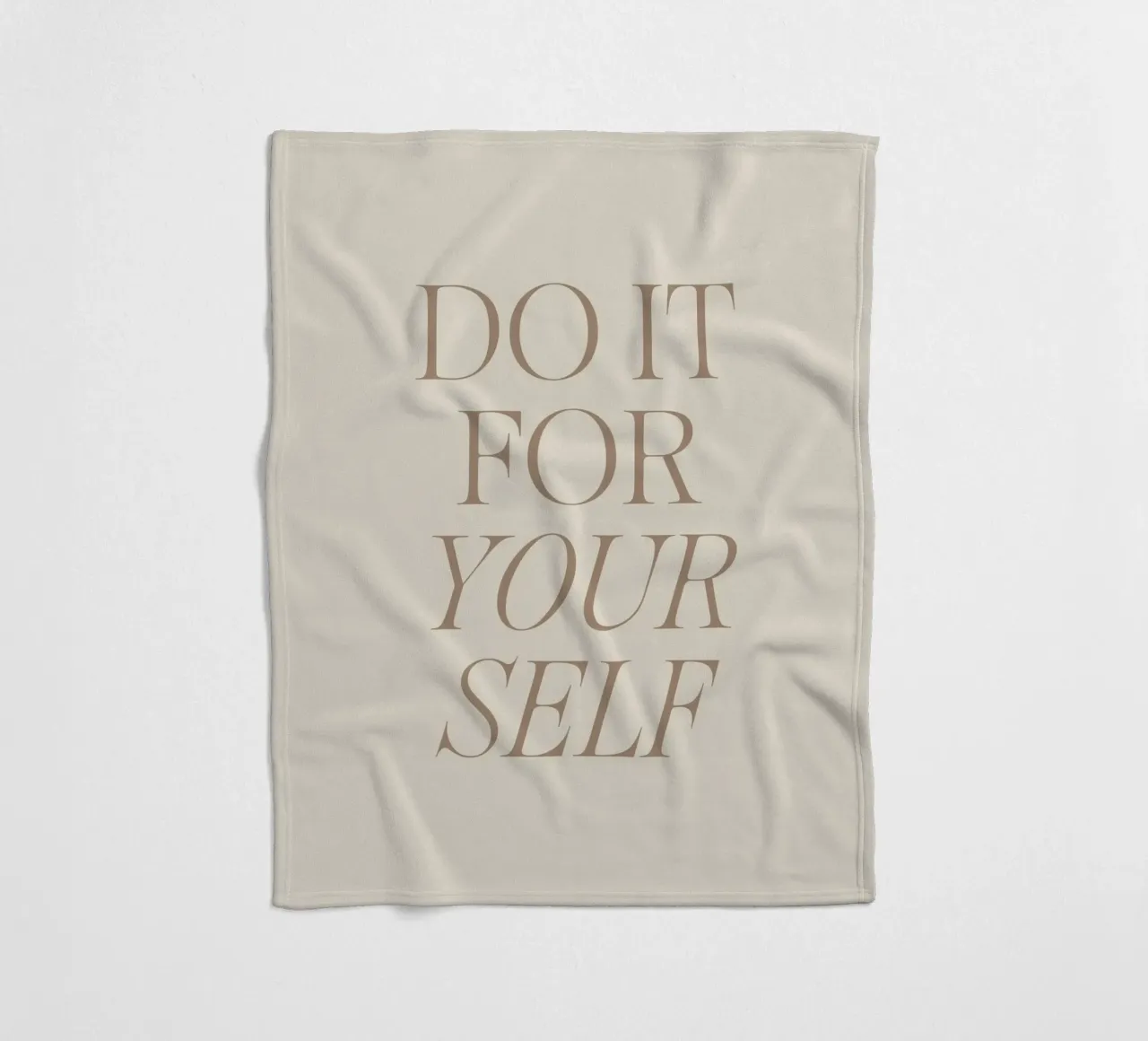 Yourself Fleecedecke von lucky club