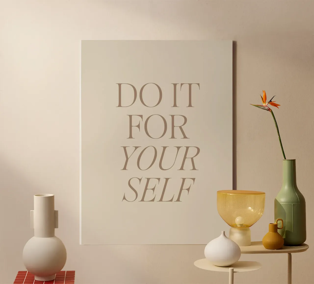 Yourself Leinwand von lucky club