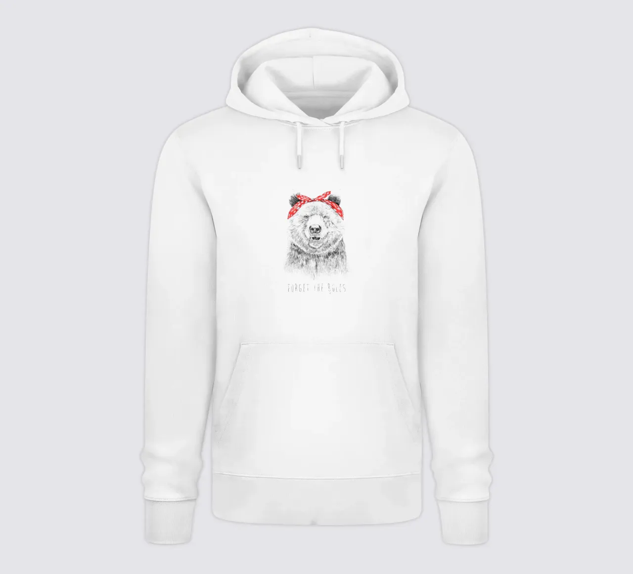 Forget The Rules felpa con cappuccio da Balazs Solti