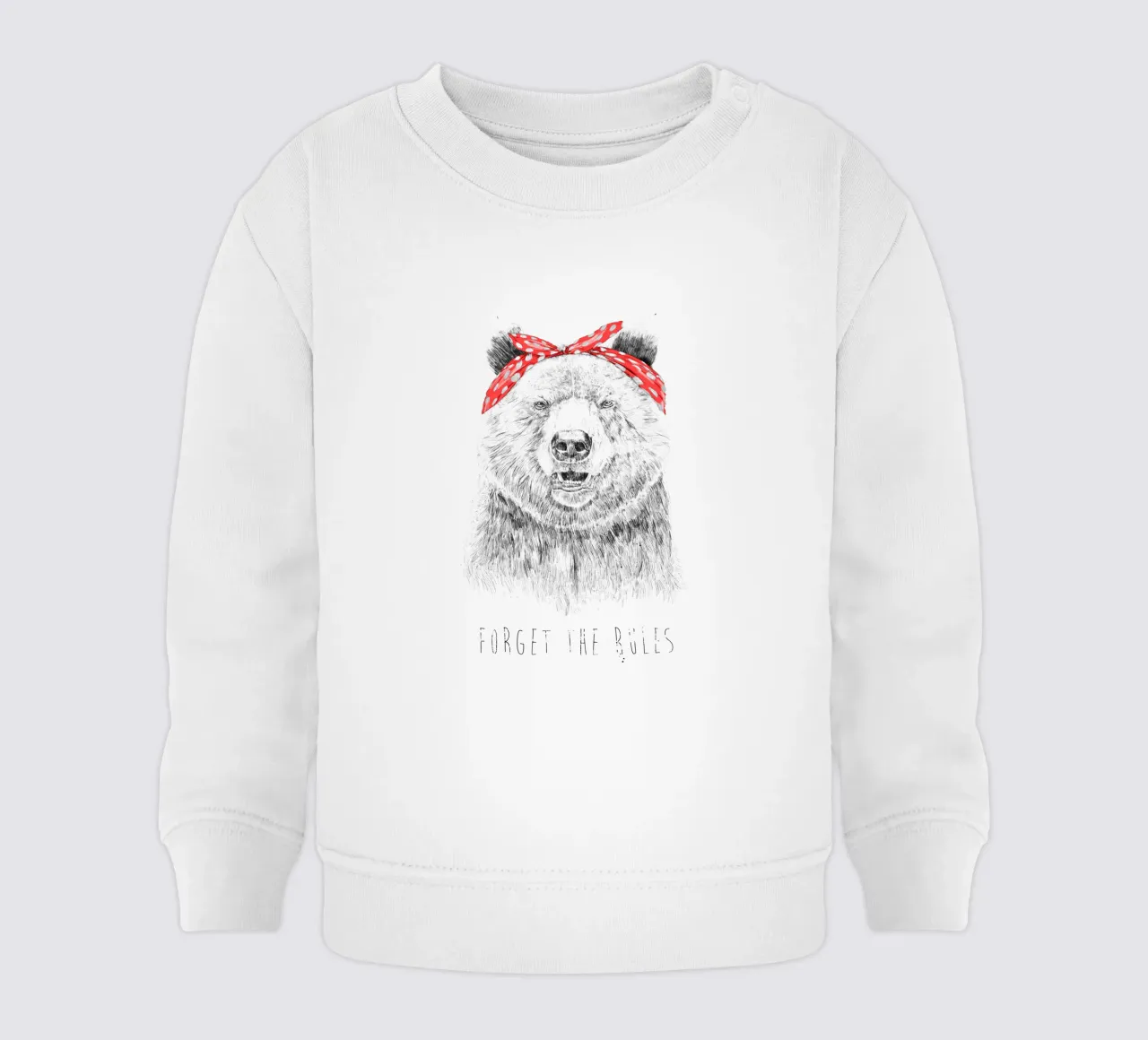 Forget The Rules felpa neonato da Balazs Solti