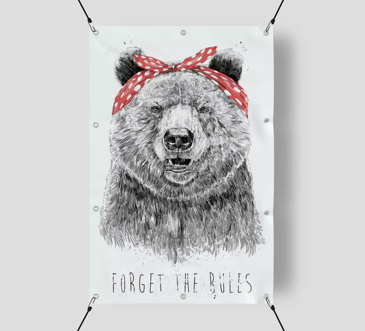 Forget The Rules telo in pvc da Balazs Solti