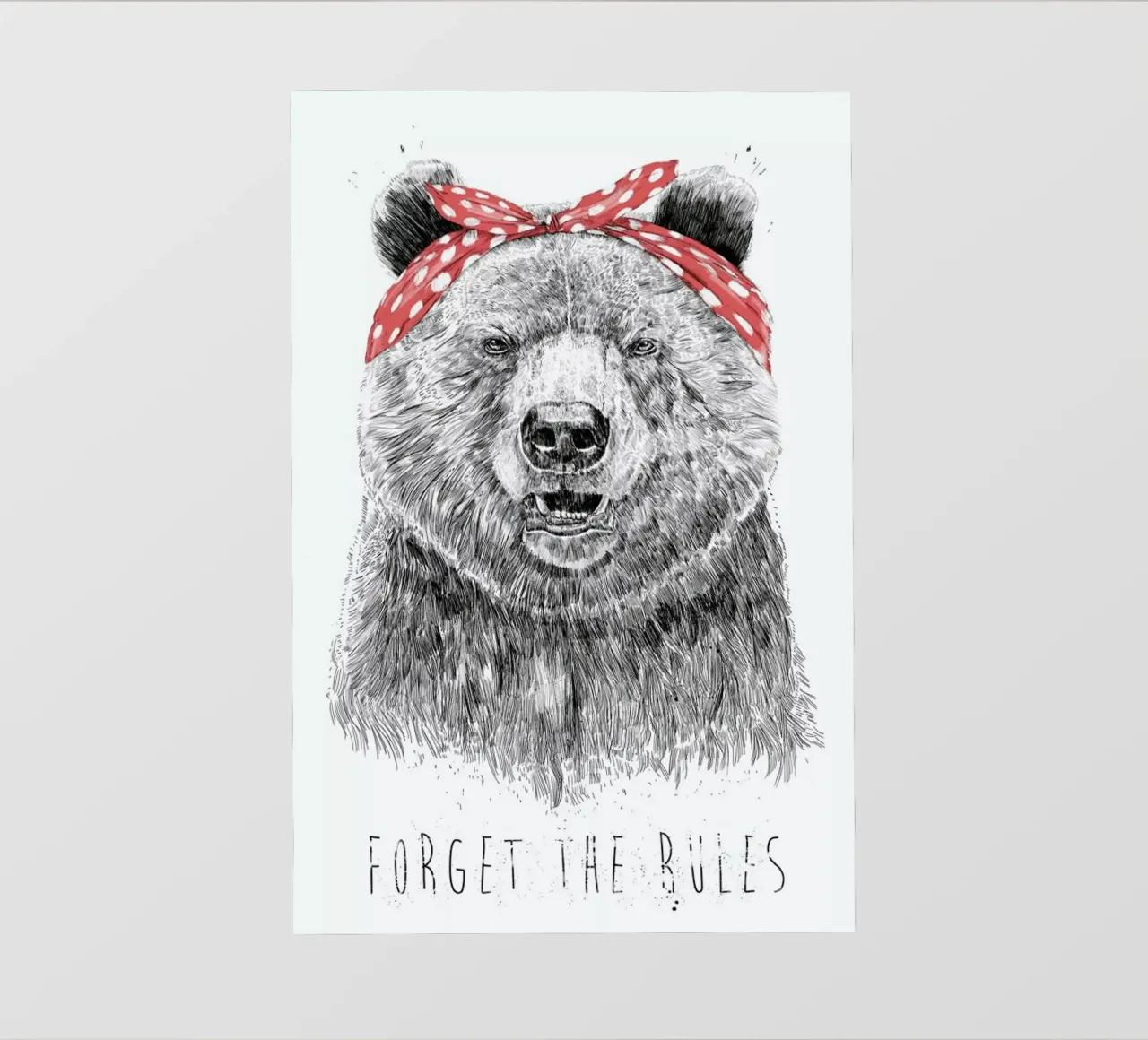 Forget The Rules telo in pvc da Balazs Solti