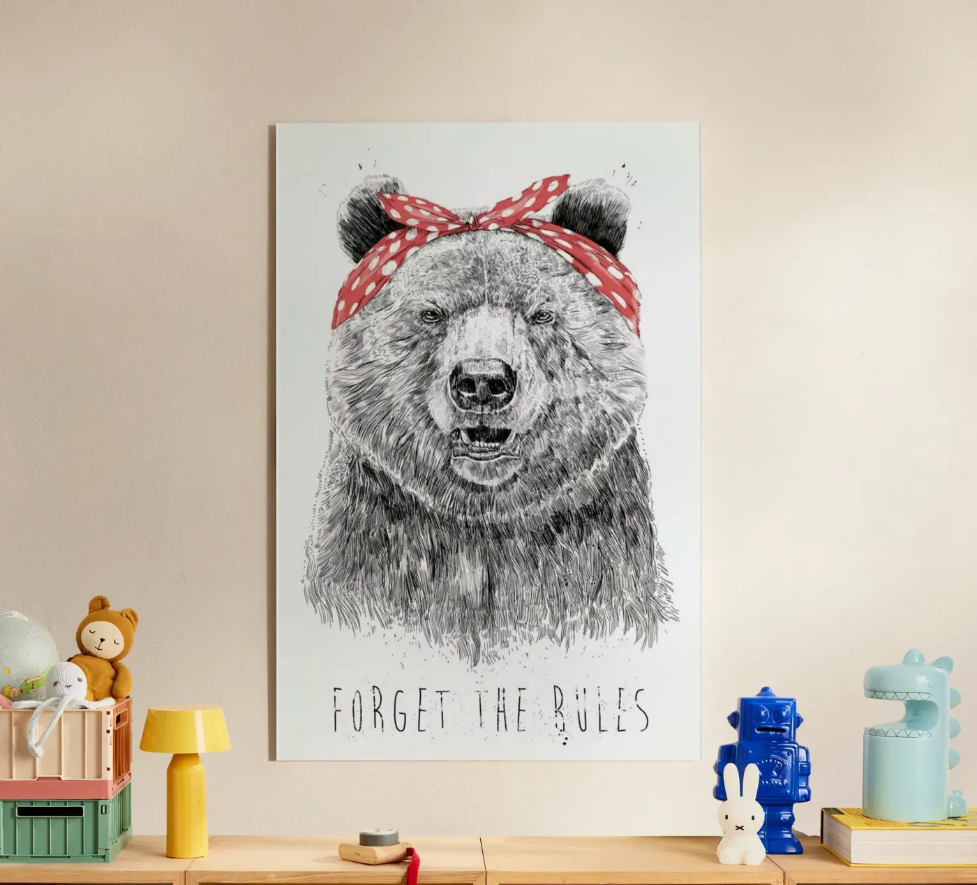 Forget The Rules plexiglass da Balazs Solti