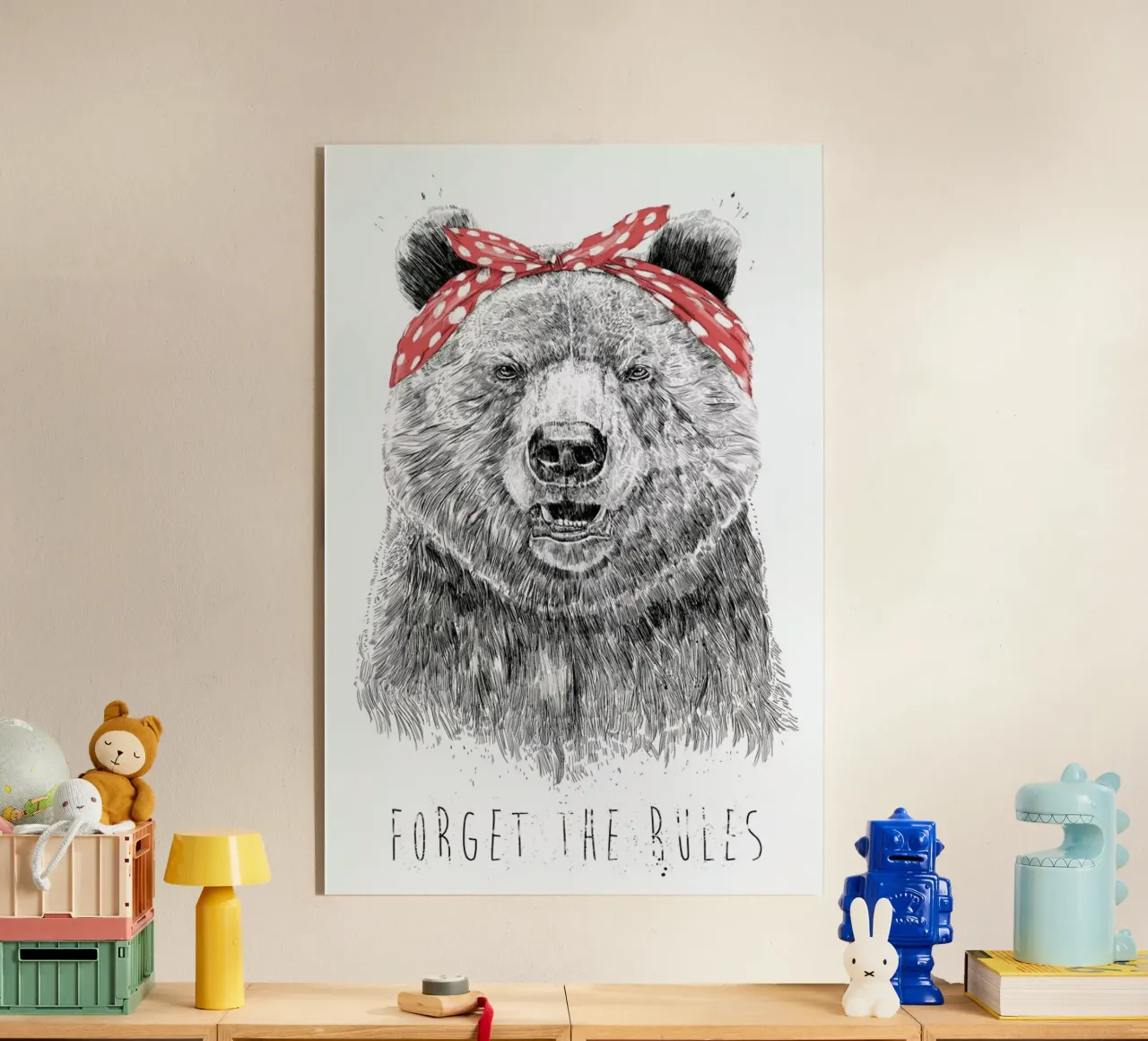 Forget The Rules plexiglass da Balazs Solti