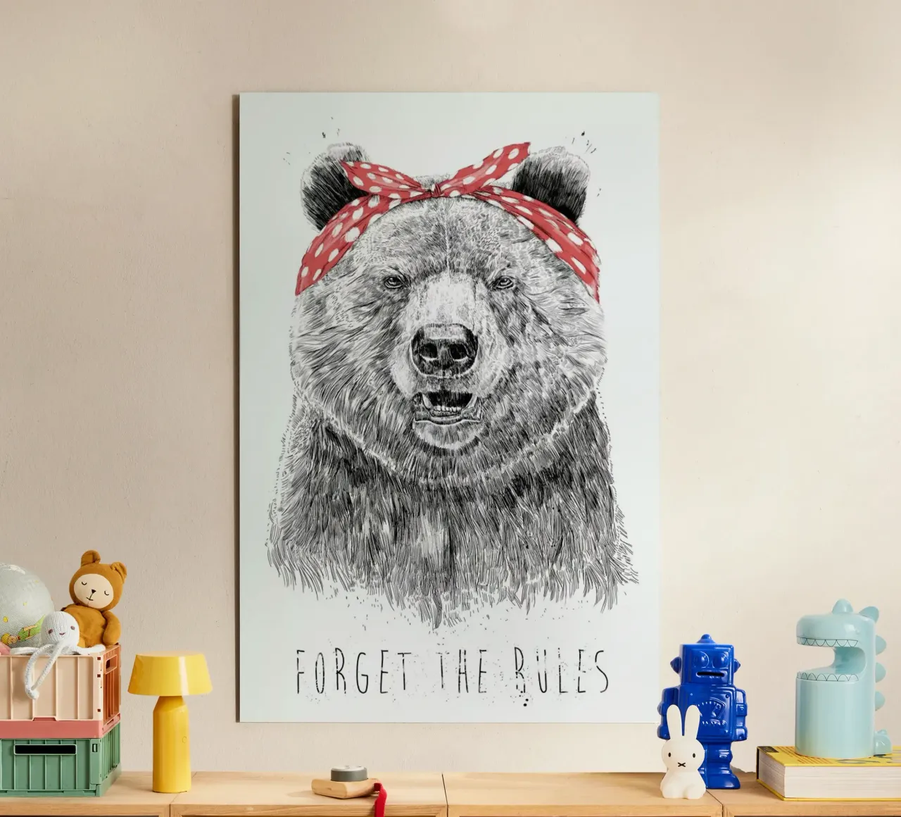 Forget The Rules alluminio dibond da Balazs Solti