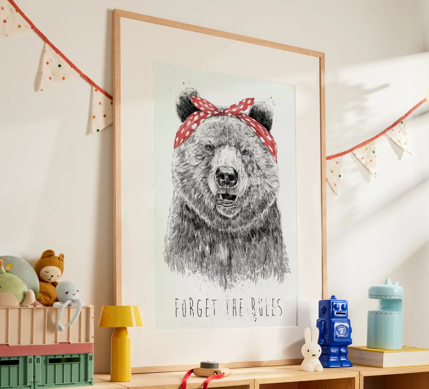 Forget The Rules poster van Balazs Solti