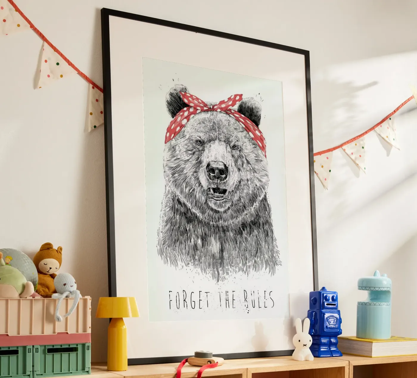 Forget The Rules poster by Balazs Solti