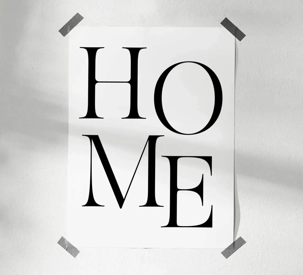 Our home poster da we line studio - design
