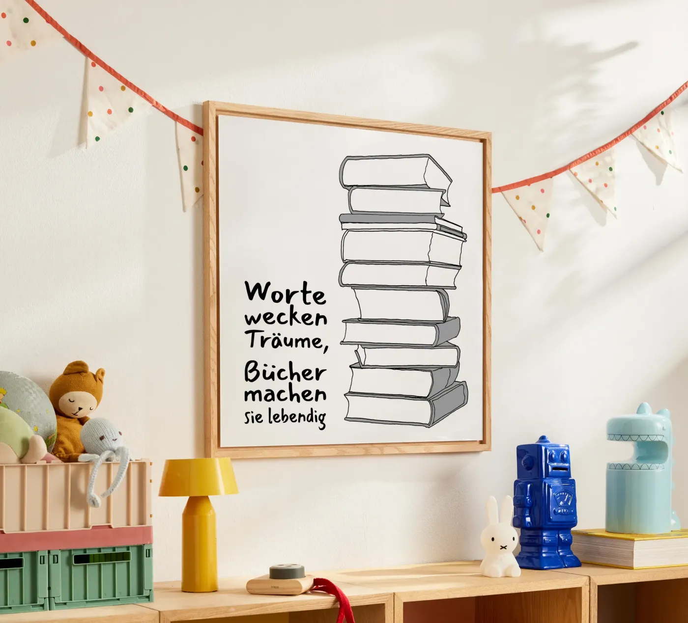 Books & Dreams Acryl-Glas von Face & Content