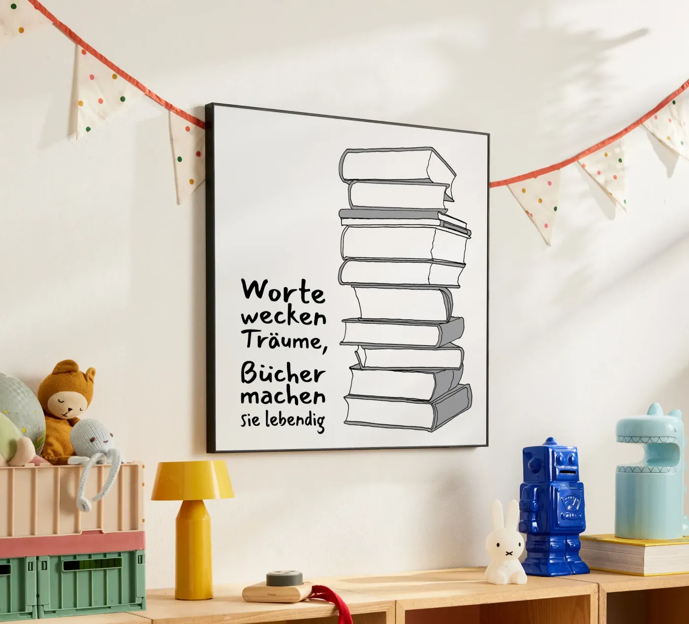 Libri e sogni alluminio dibond da Face & Content