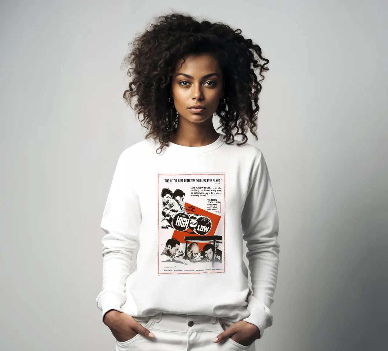 High and Low sudadera de Attaboy Dsgn