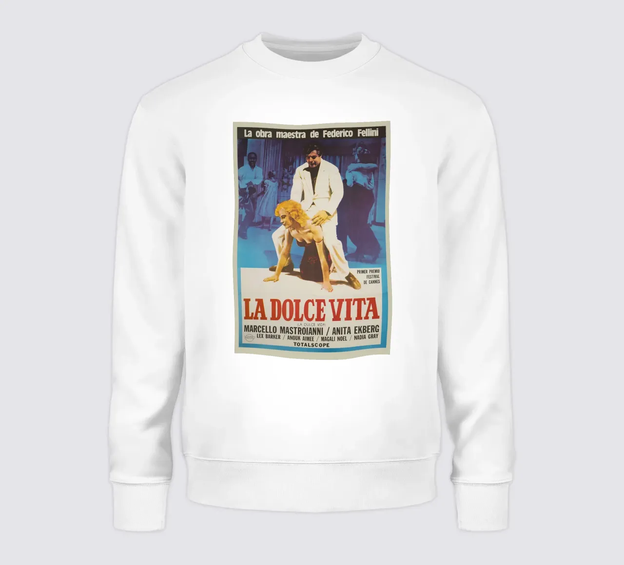La Dolce Vita, Federico Fellini felpa da Attaboy Dsgn