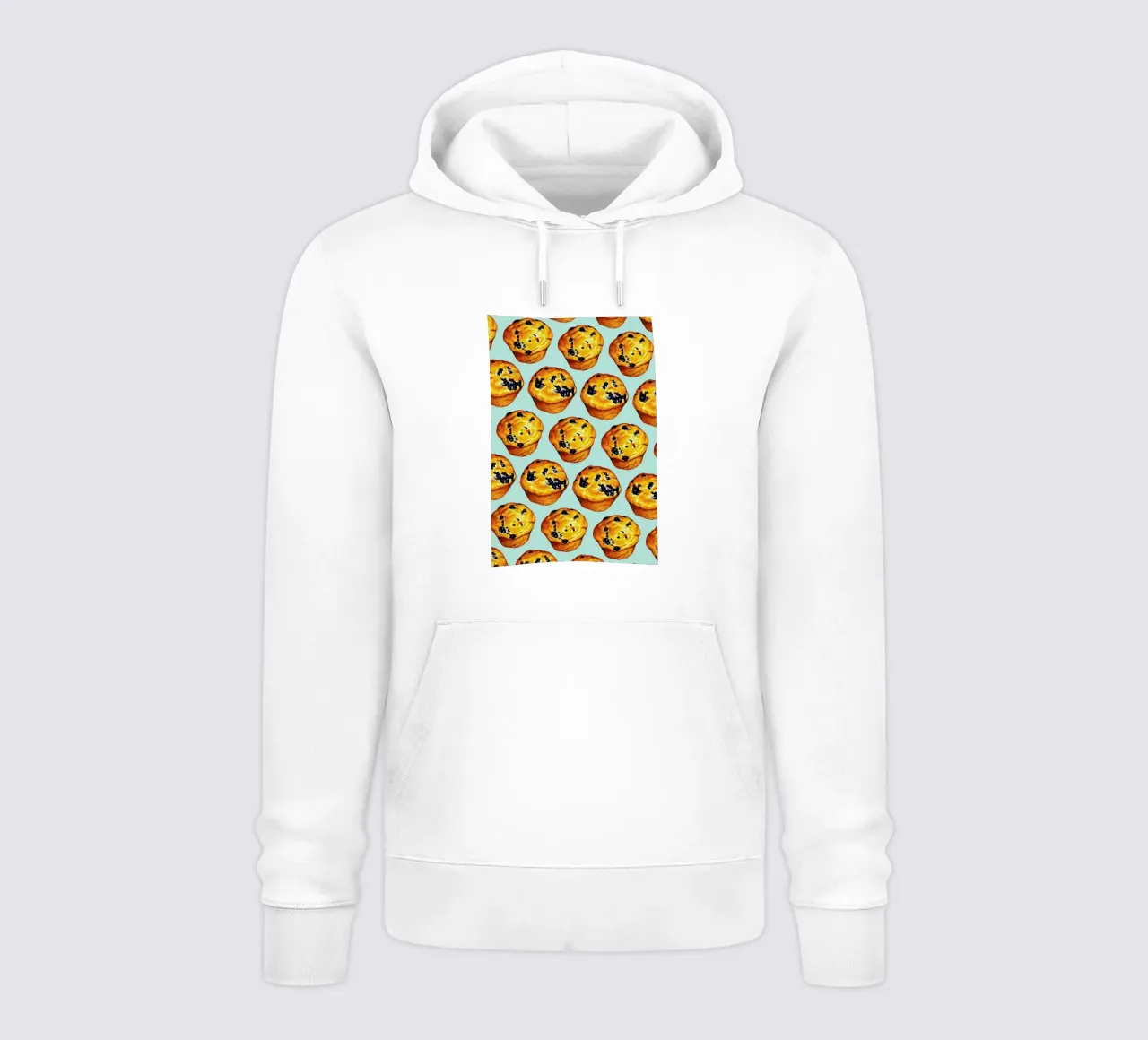 Blueberry Muffin Pattern Hoodie von Kelly Gilleran