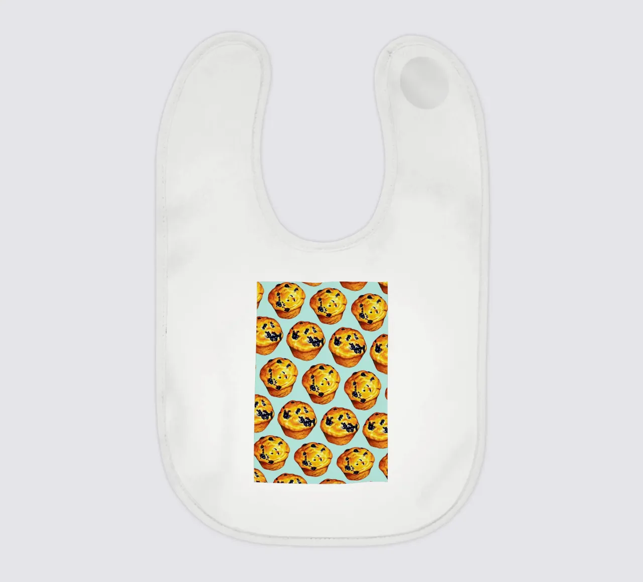 Blueberry Muffin Pattern bavaglino da Kelly Gilleran