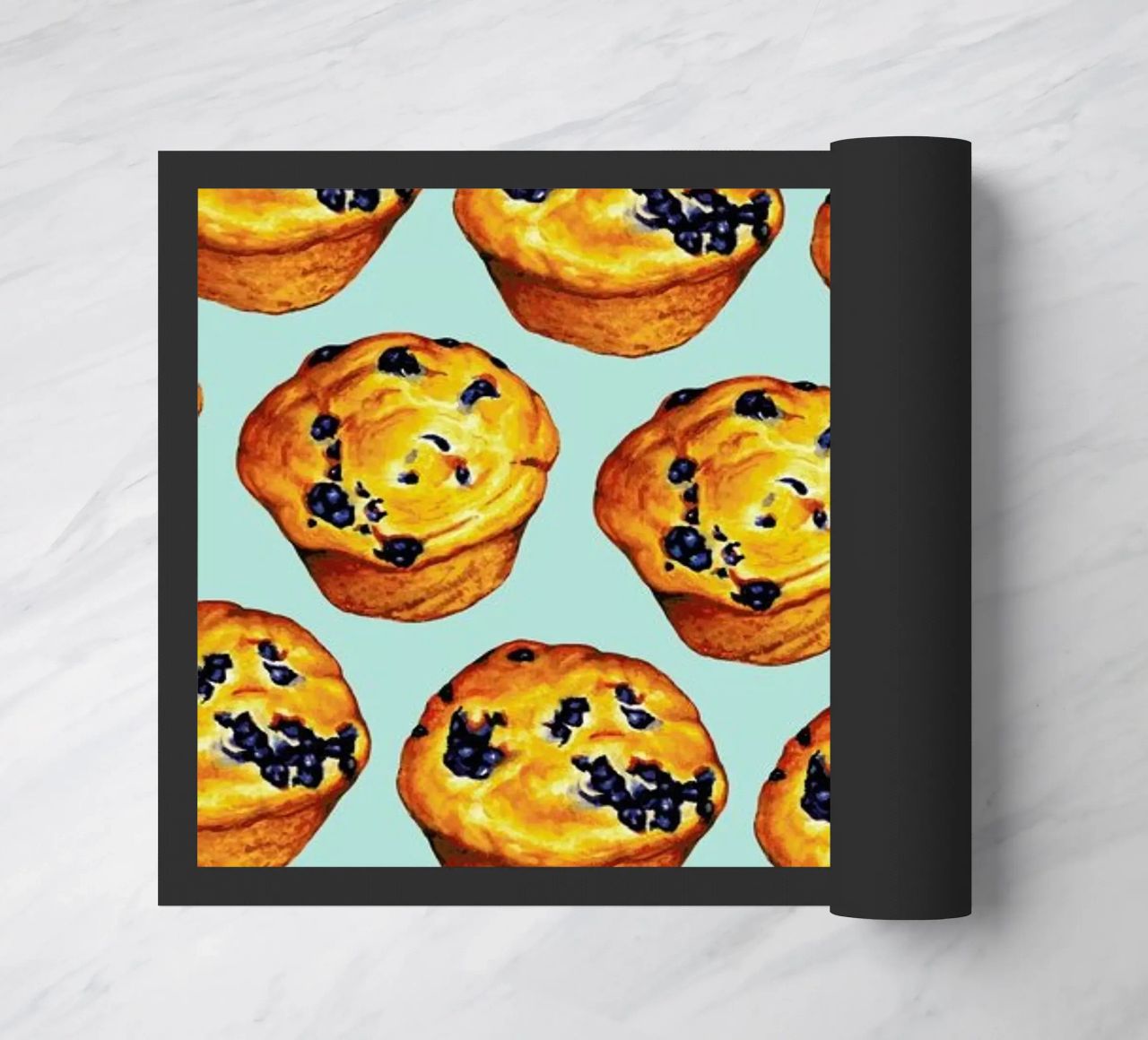 Blueberry Muffin Pattern zerbino da Kelly Gilleran