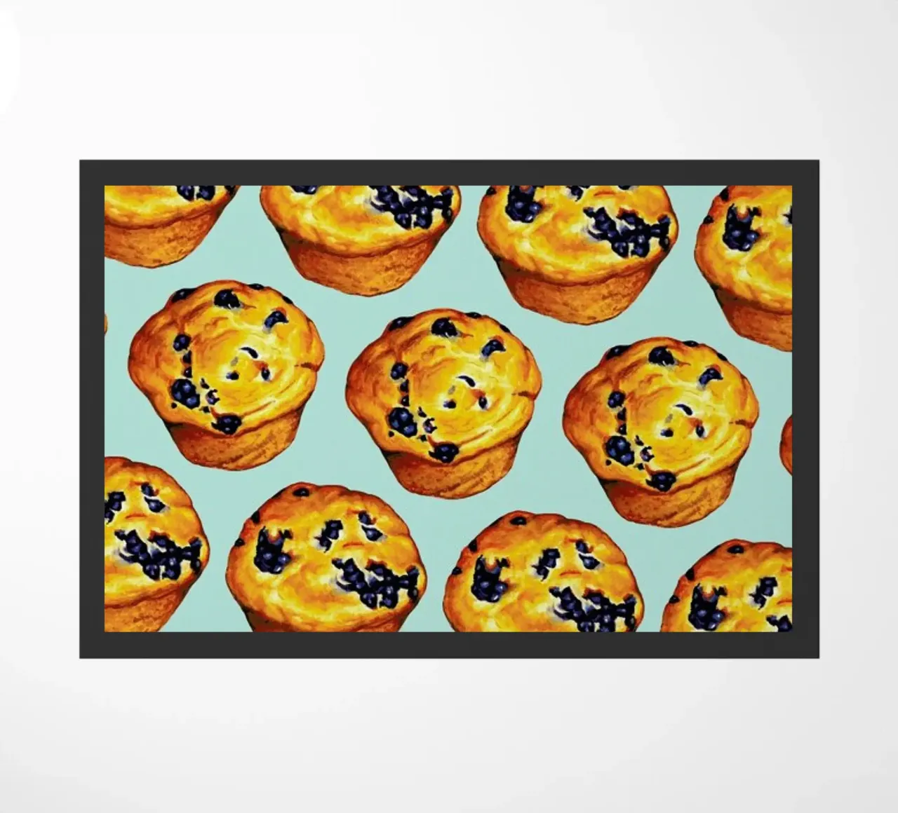 Blueberry Muffin Pattern zerbino da Kelly Gilleran