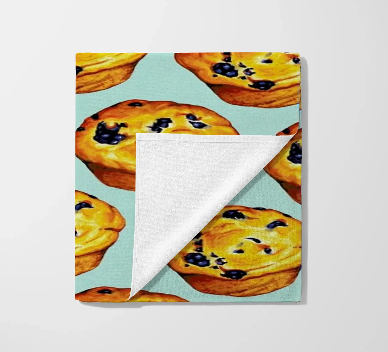 Blueberry Muffin Pattern telo mare da Kelly Gilleran