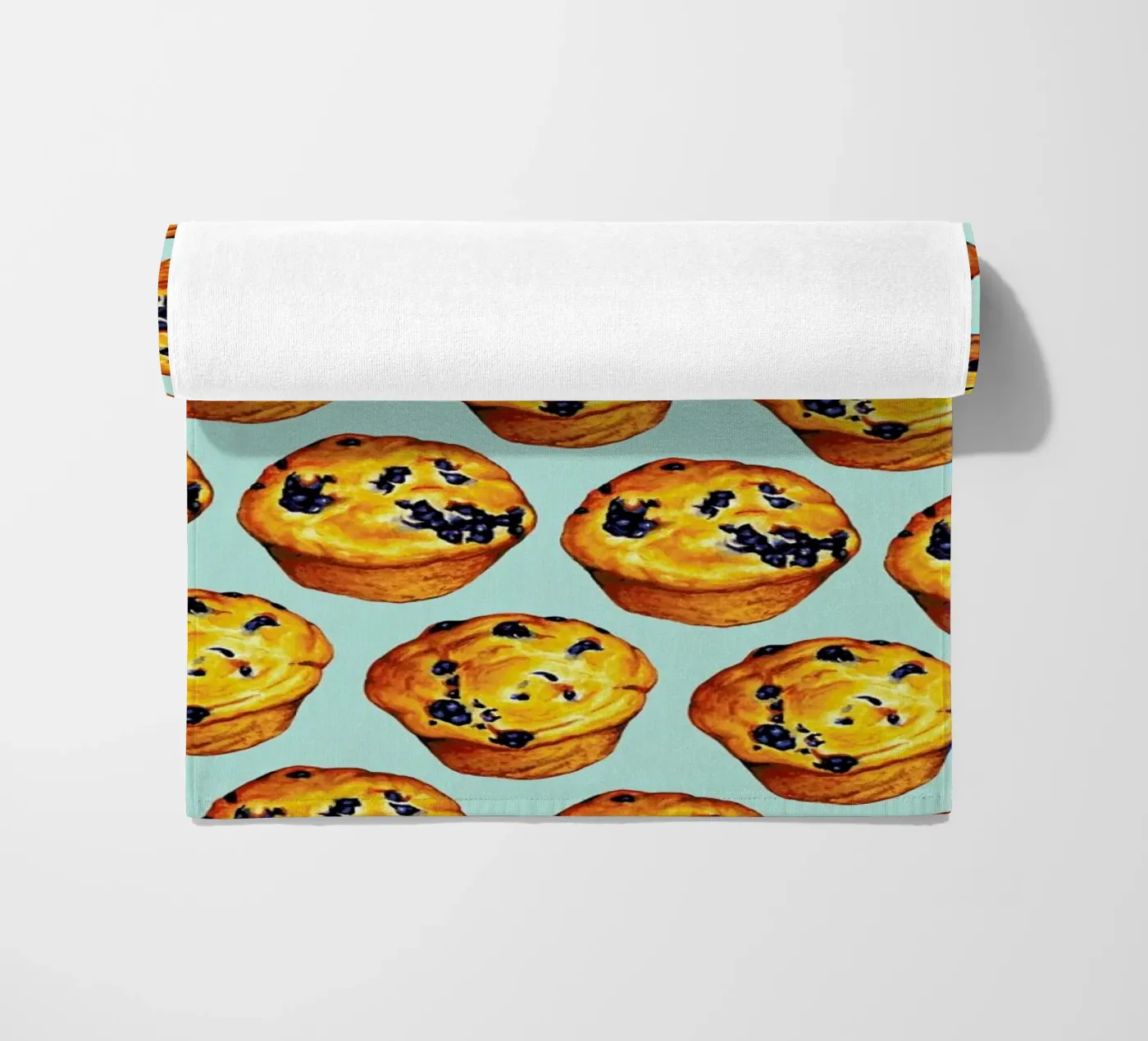 Blueberry Muffin Pattern telo mare da Kelly Gilleran