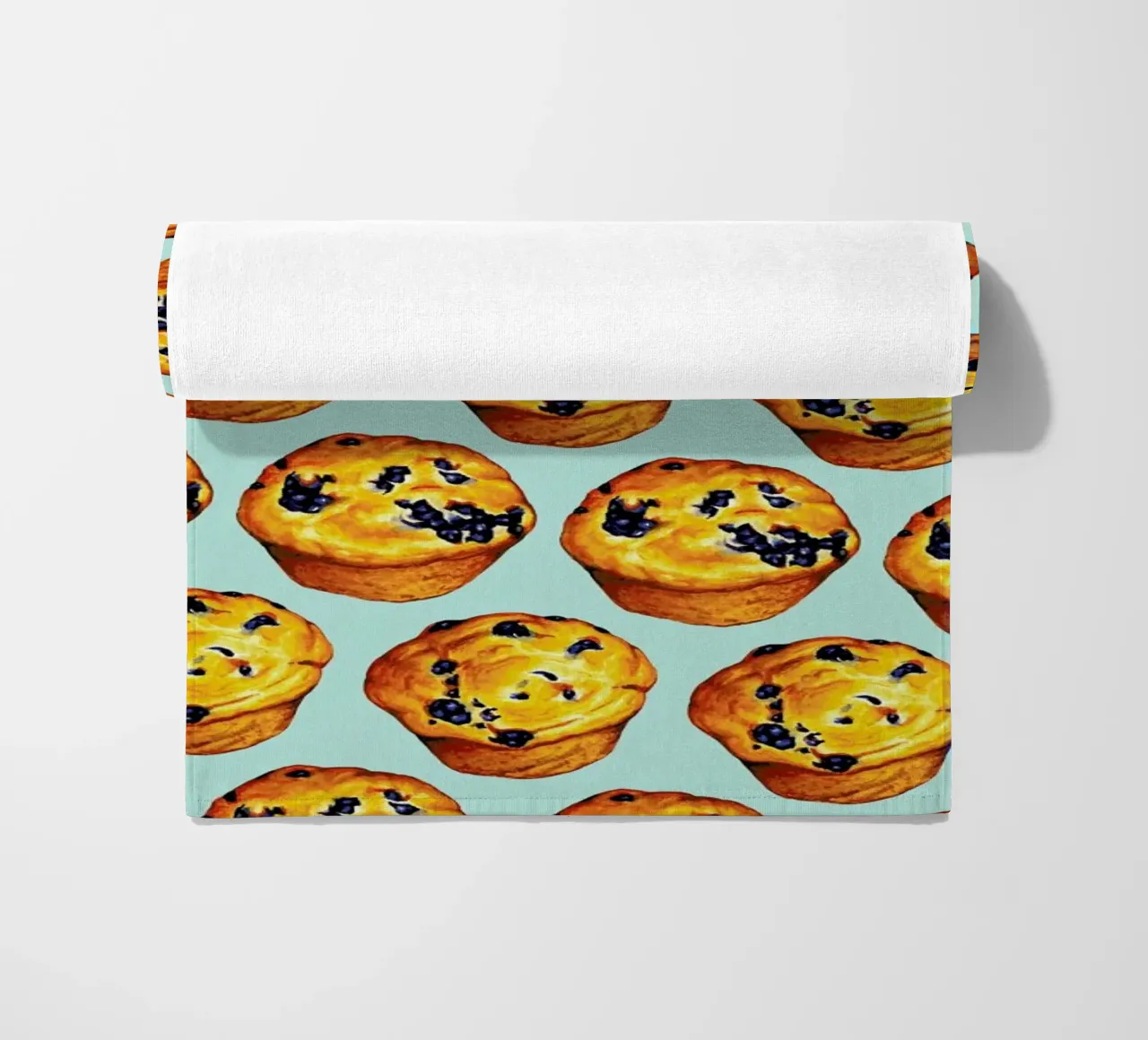 Blueberry Muffin Pattern telo mare da Kelly Gilleran