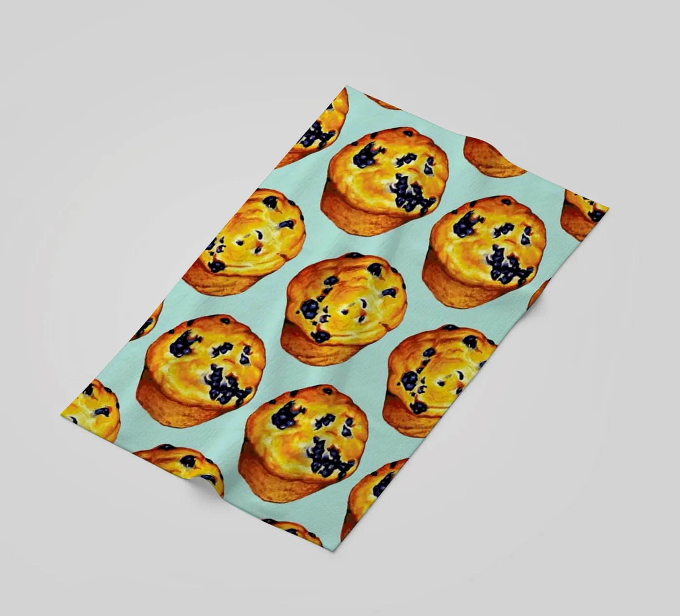 Blueberry Muffin Pattern telo mare da Kelly Gilleran