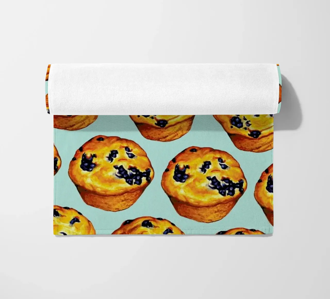 Blueberry Muffin Pattern telo mare da Kelly Gilleran