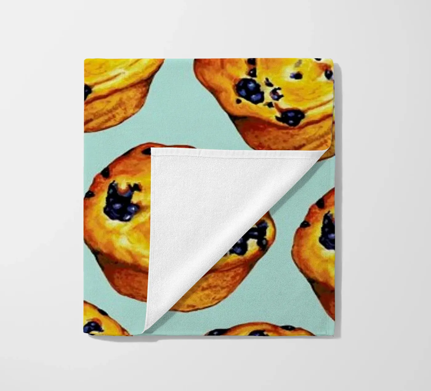 Blueberry Muffin Pattern telo mare da Kelly Gilleran